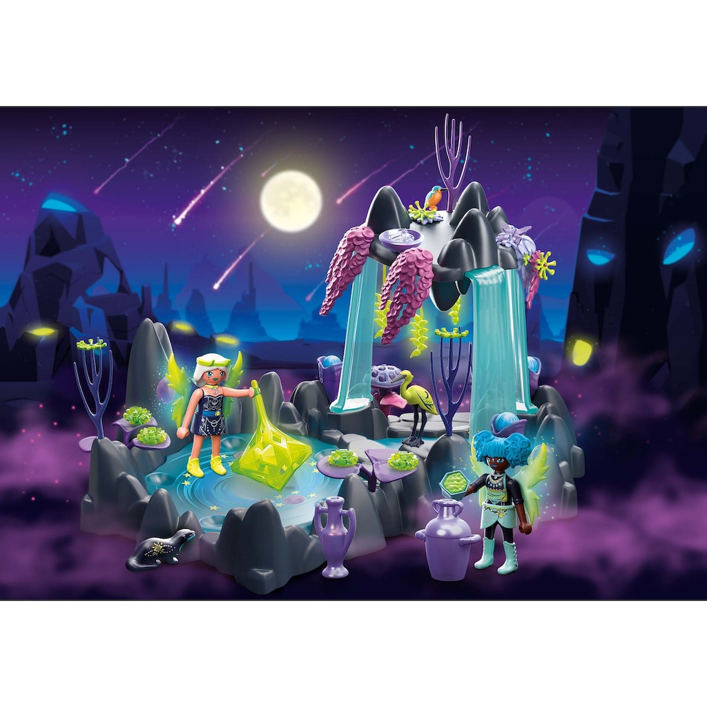 Playmobil® Konstruktions-Spielset »Moon Fairy Quelle (71032), Adventures of Ayuma«, (84 St.)