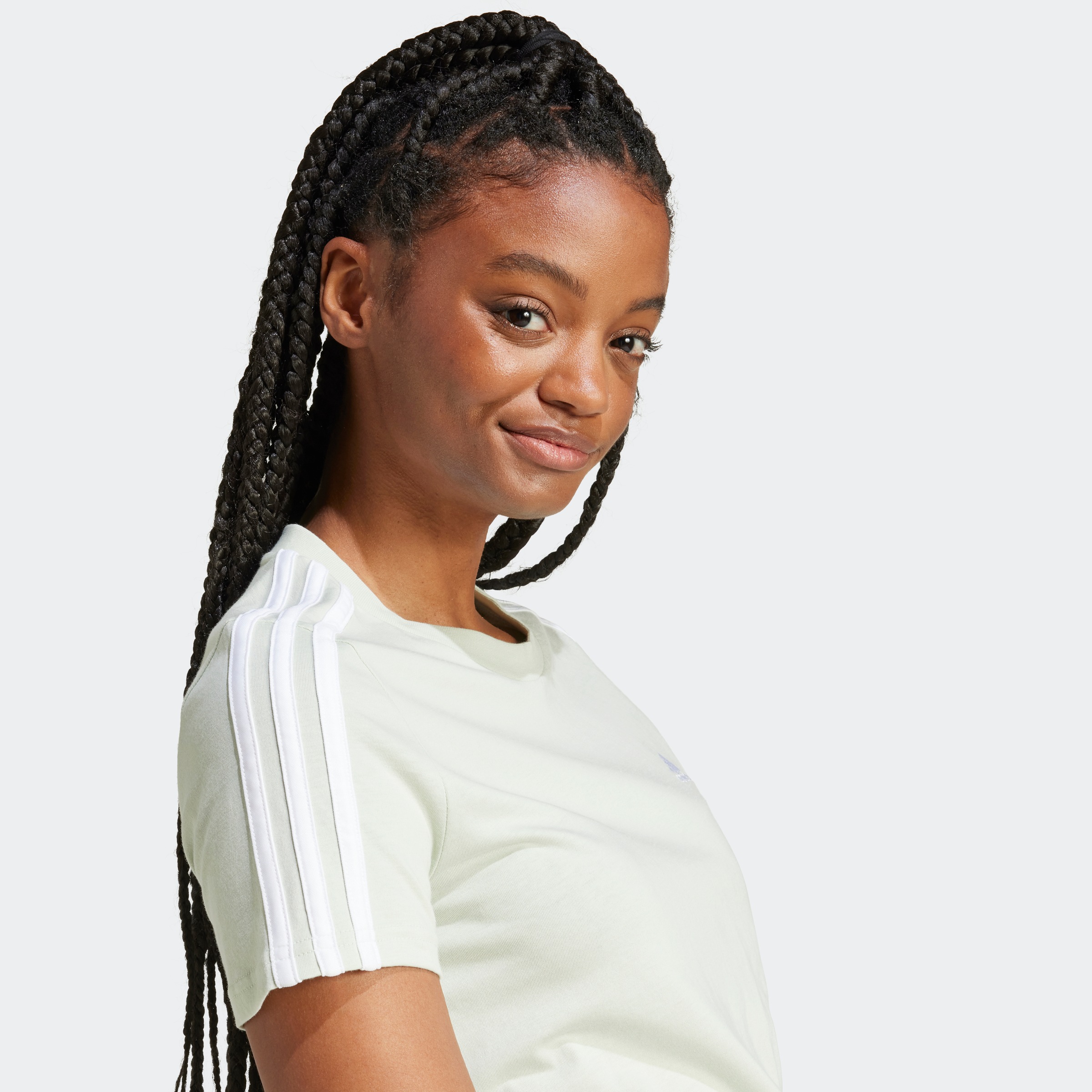 adidas Sportswear T-Shirt »LOUNGEWEAR ESSENTIALS SLIM 3-STREIFEN«