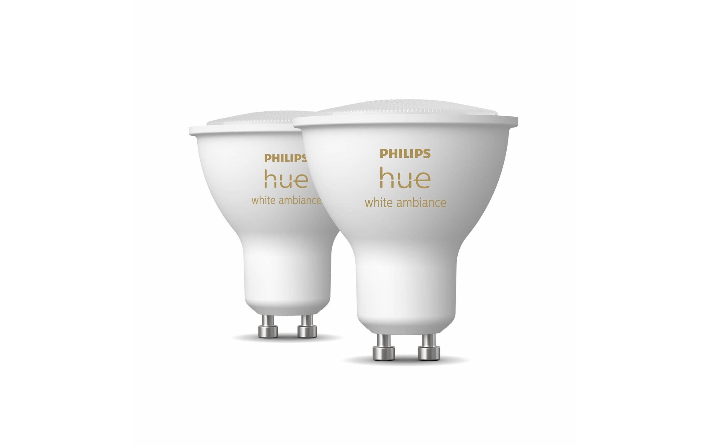 Philips Hue Spezialleuchtmittel »White Ambian«, GU10, Neutralweiss-Tageslichtweiss-Kaltweiss-Warmweiss