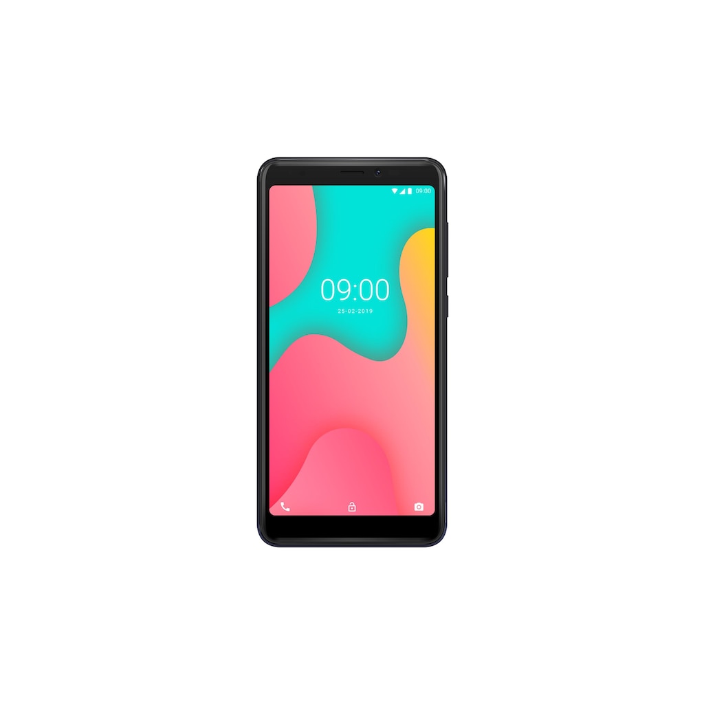 WIKO Smartphone »Y60 Anthracite Blue«, dunkelblau, 13,84 cm/5,45 Zoll, 16 GB Speicherplatz, 5 MP Kamera