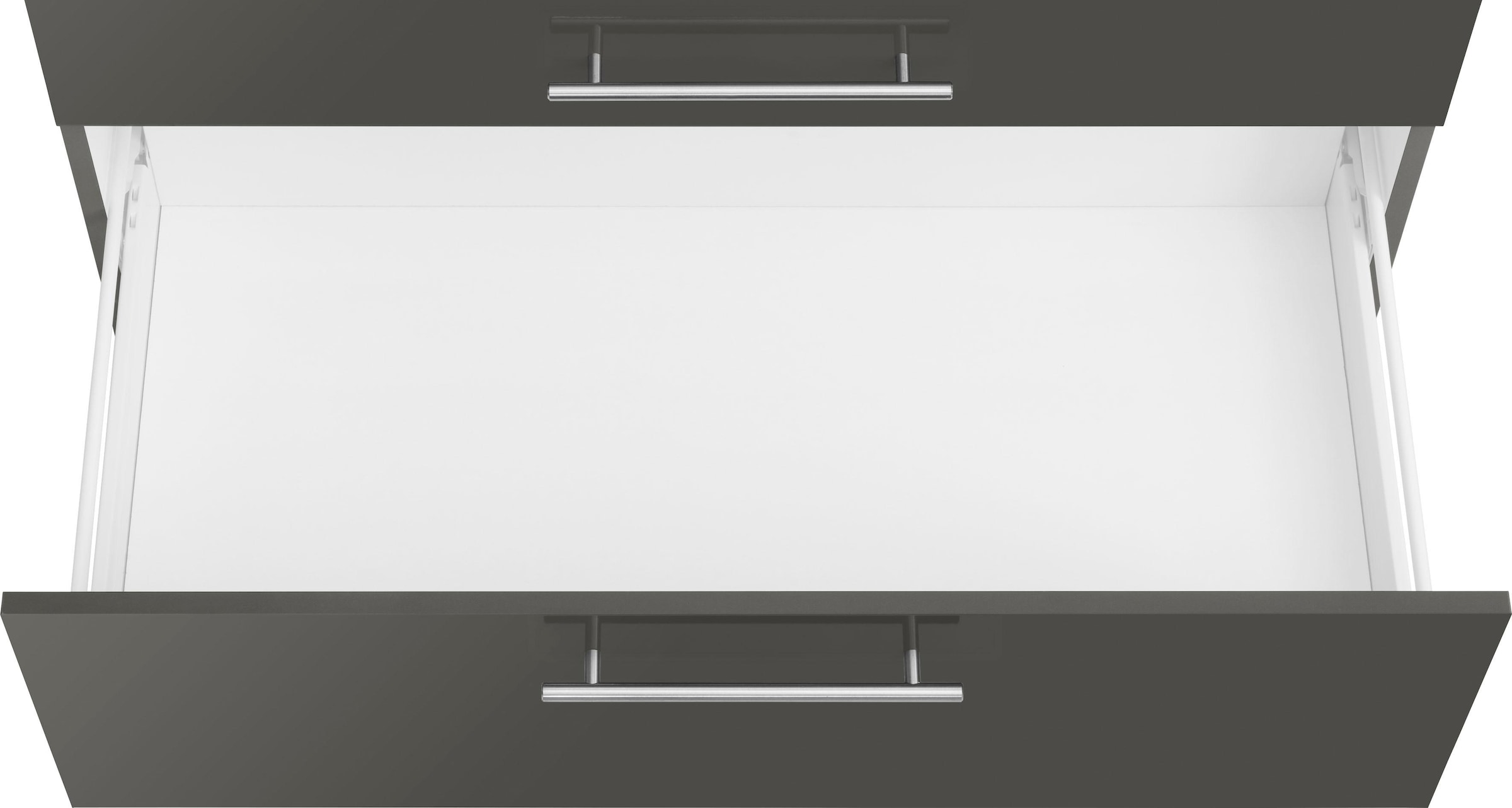 wiho Küchen Unterschrank »Cali«, 90 cm breit, mit 2 grossen Auszügen ohne Arbeitsplatte