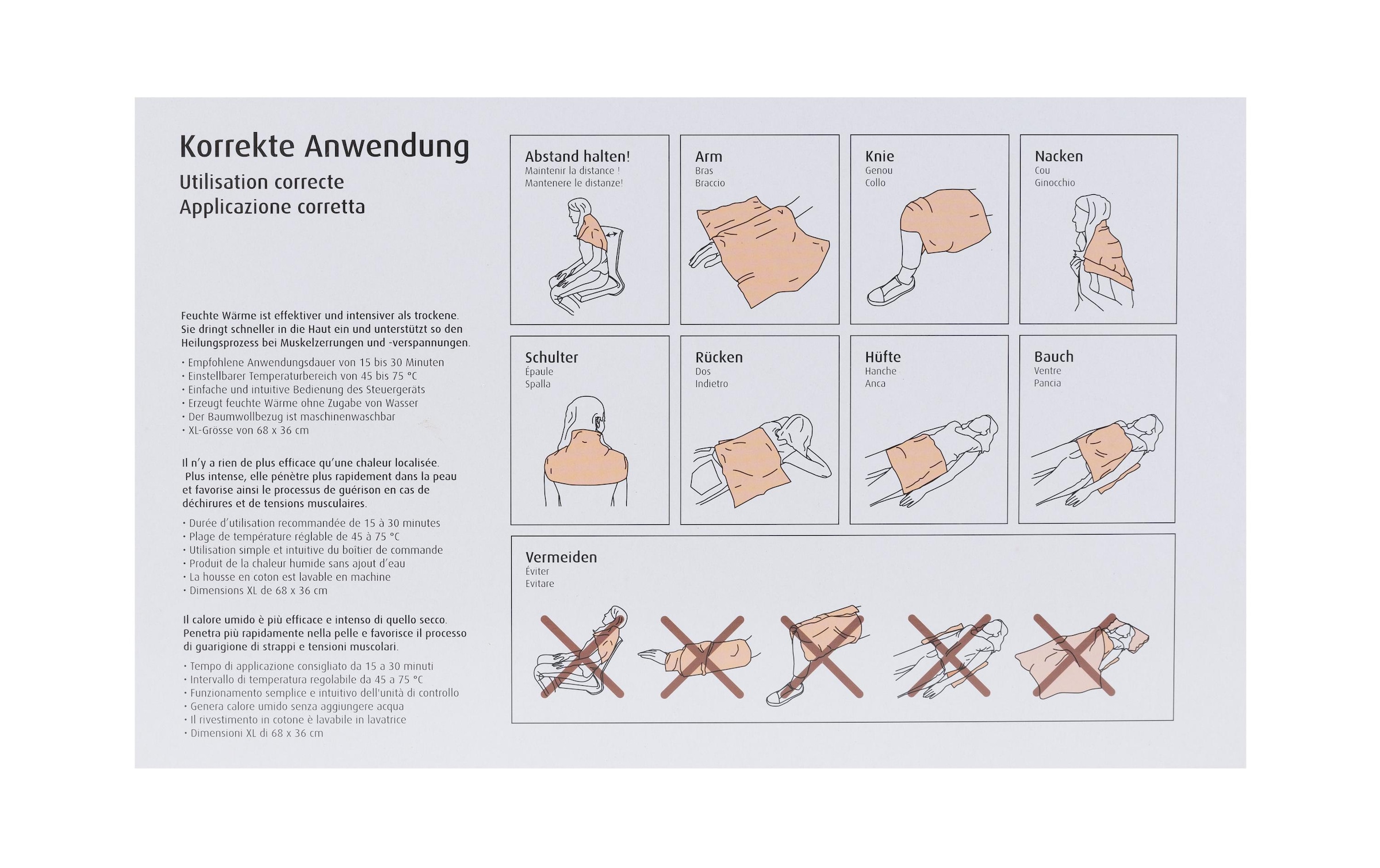 Heizkissen »MEDiDOR«