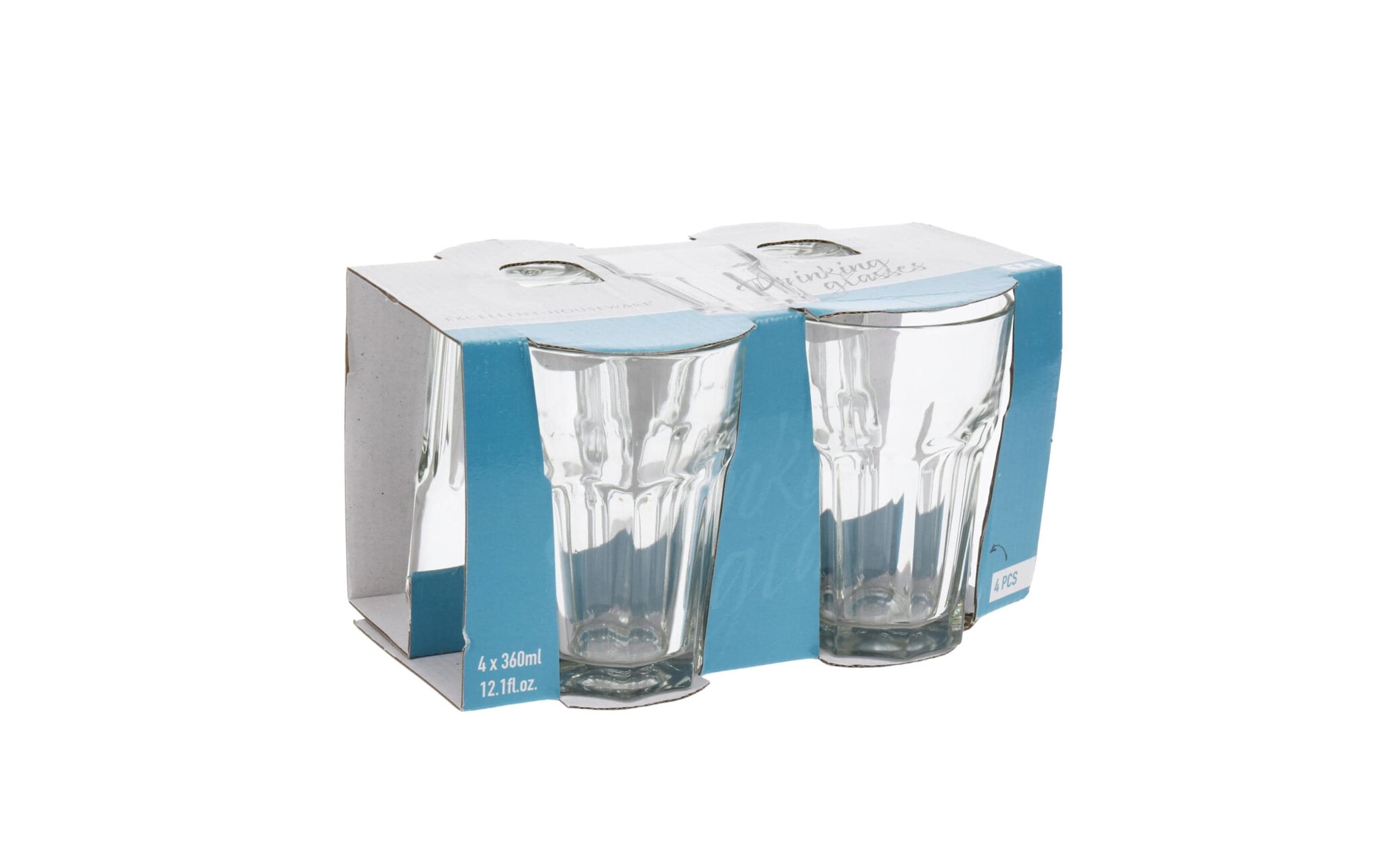 FURBER Glas »360 ml 4 Stück«, (4 tlg.)