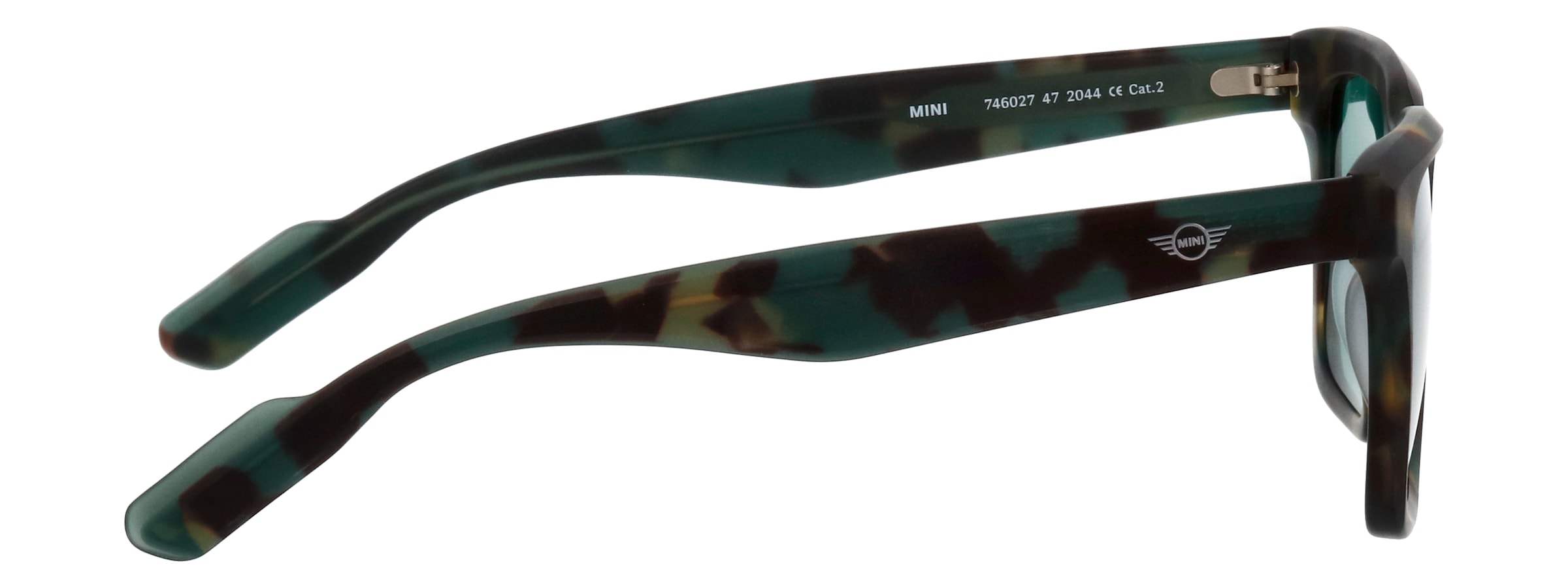 MINI EYEWEAR Sonnenbrille »746027«, Form Karree/Eckig, MINI Wing Logo auf Bügel und Glas, adc uv 400