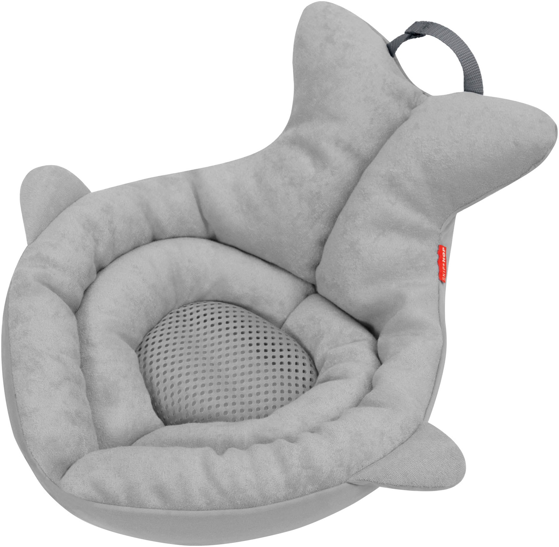 Skip Hop Babybadewanne »Gepolsterte Waschbecken-Badewanne, Moby, grau« Höhe 18 cm