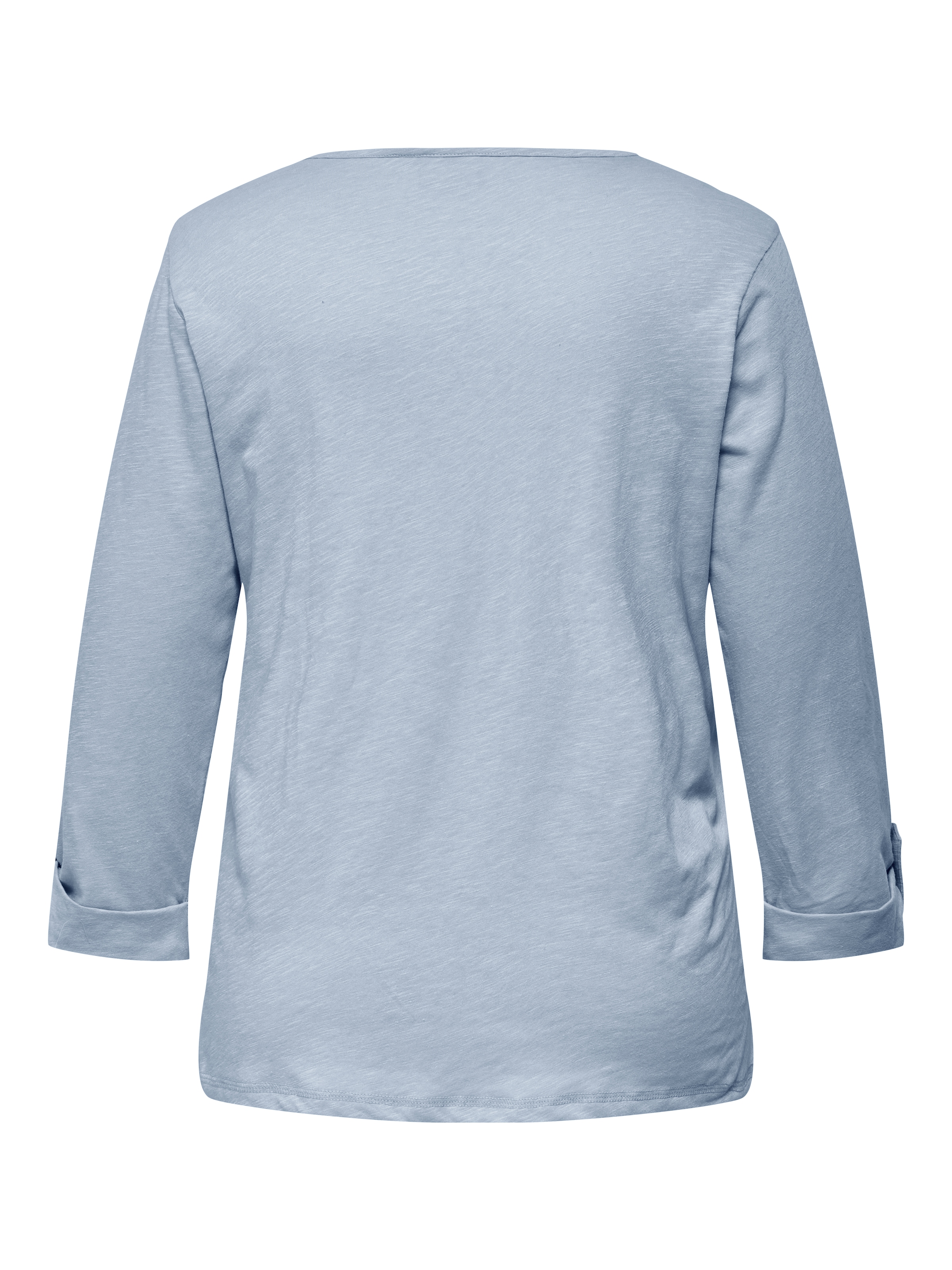 ONLY CARMAKOMA 3/4-Arm-Shirt »CARSLUB 3/4 O-NECK FOLD UP TO JRS BS«