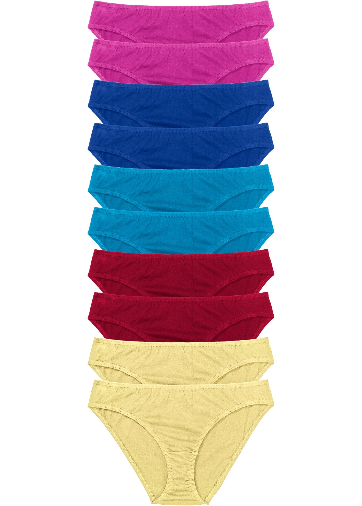 bonprix Slip »Slip (10er Pack)« Packung, 10, 10 Stk. Slip (10er Pack)