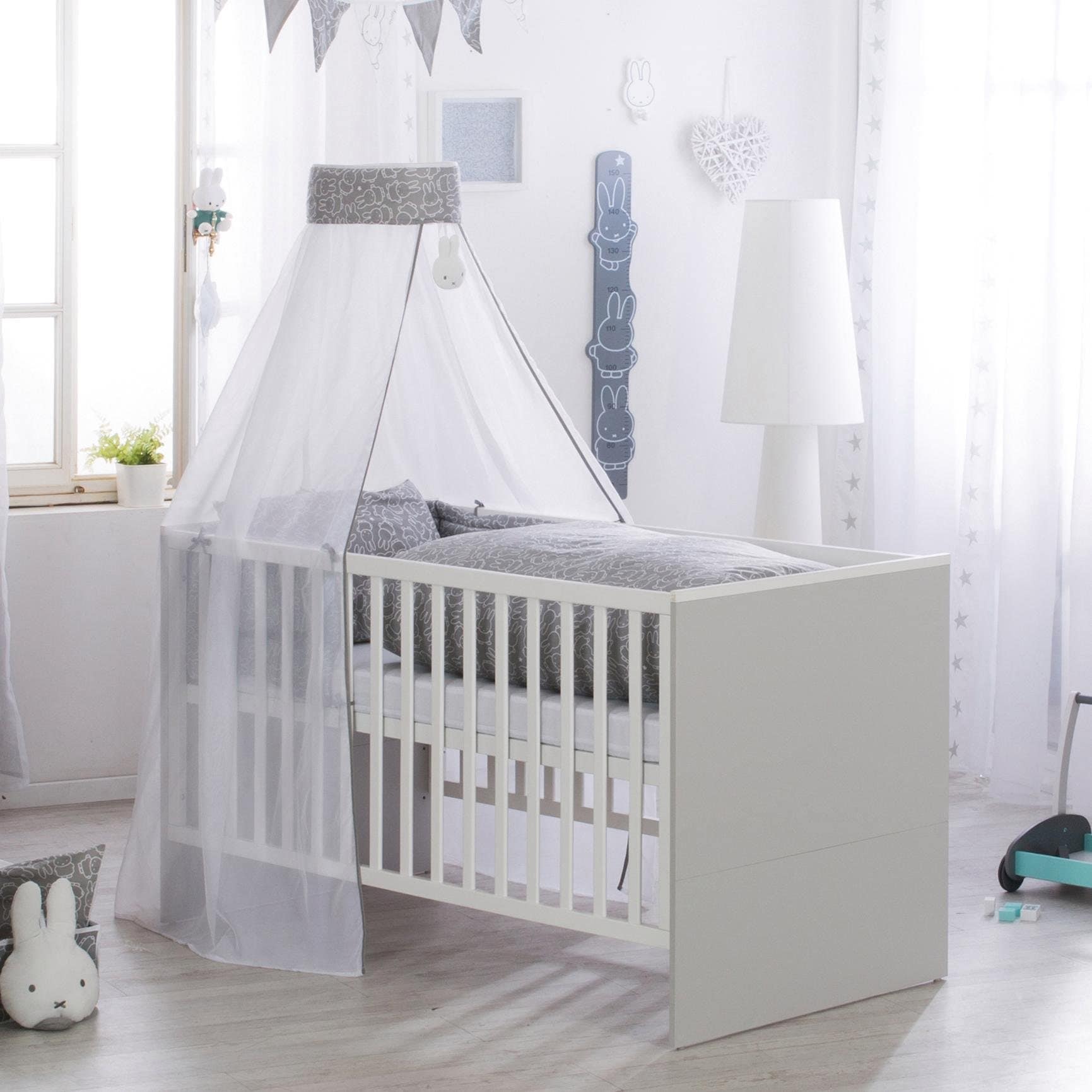 ❤ roba® Himmelbettgarnitur »miffy®«, Shop Himmel und mit 4-tlg., Jelmoli-Online Nestchen Bettwäsche, im bestellen