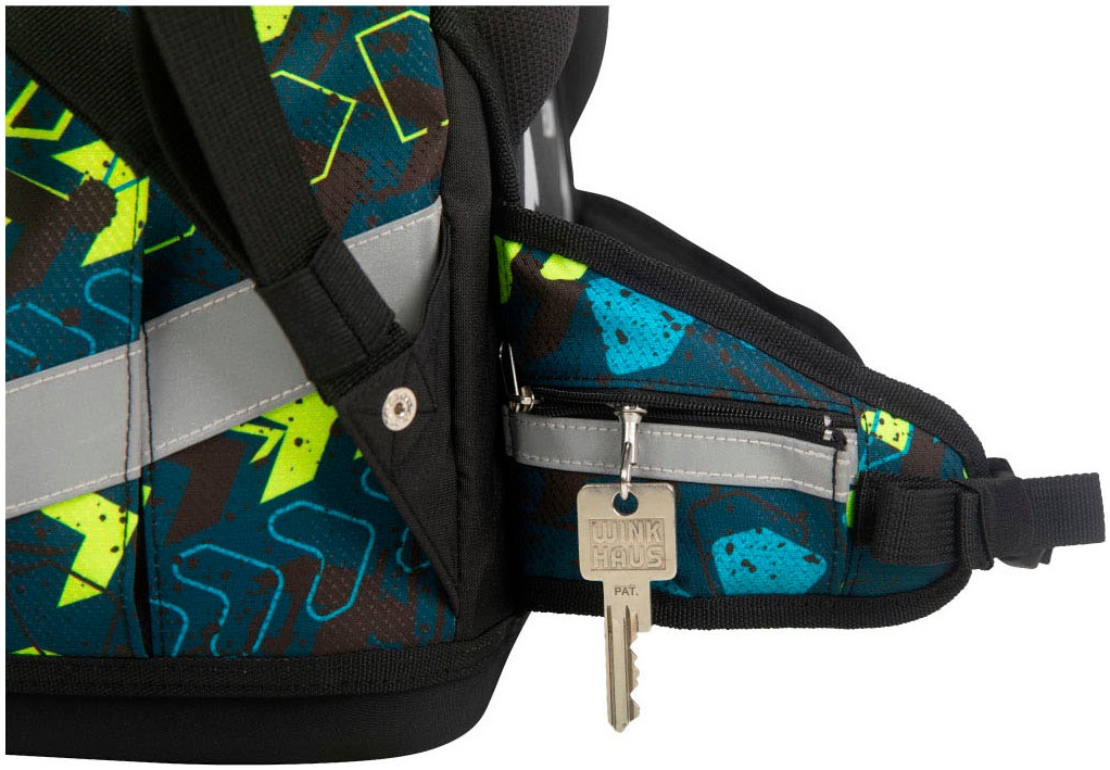 SCHOOL-MOOD® Schulranzen »Timeless Pro«, retroreflektierende Flächen