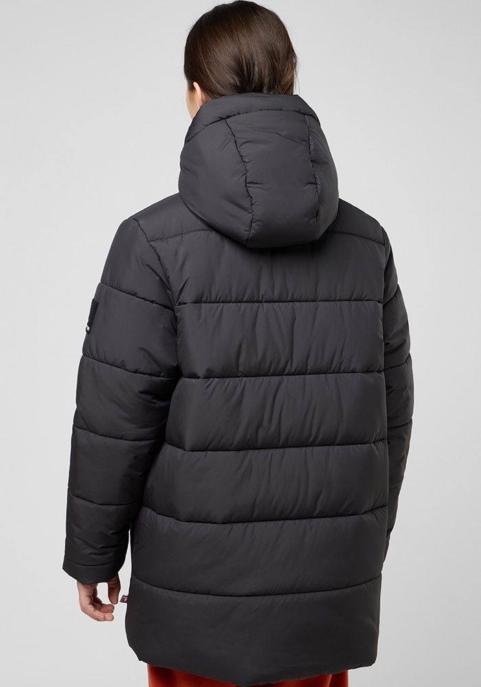 Jack Wolfskin Outdoorjacke »TEEN INS LONG JACKET Y«, mit Kapuze