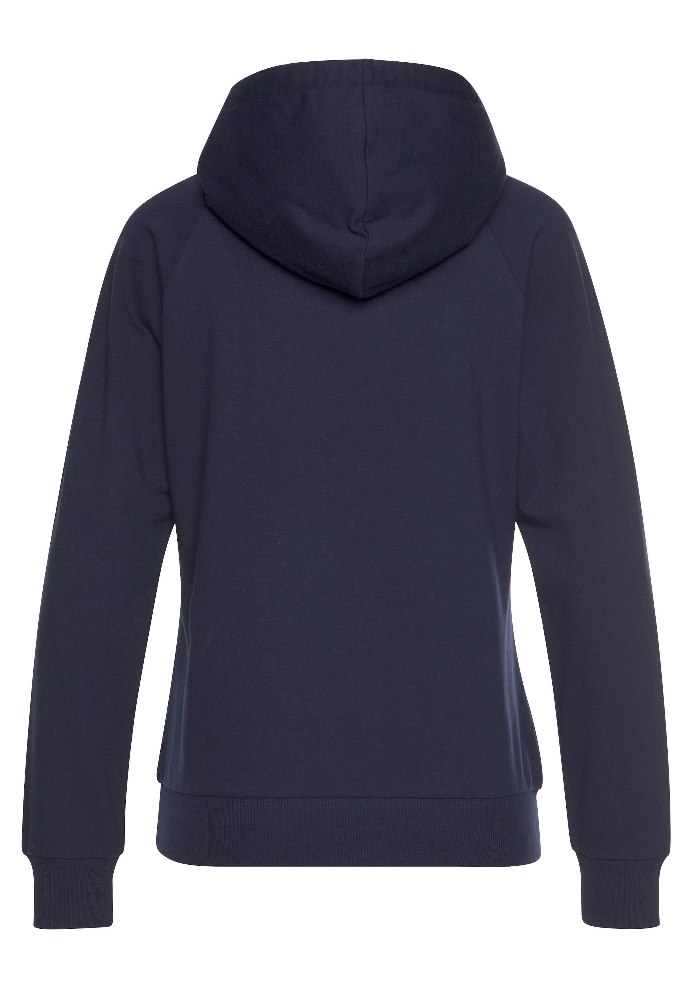 LASCANA Kapuzensweatshirt, mit Frontschriftzug, Loungewear