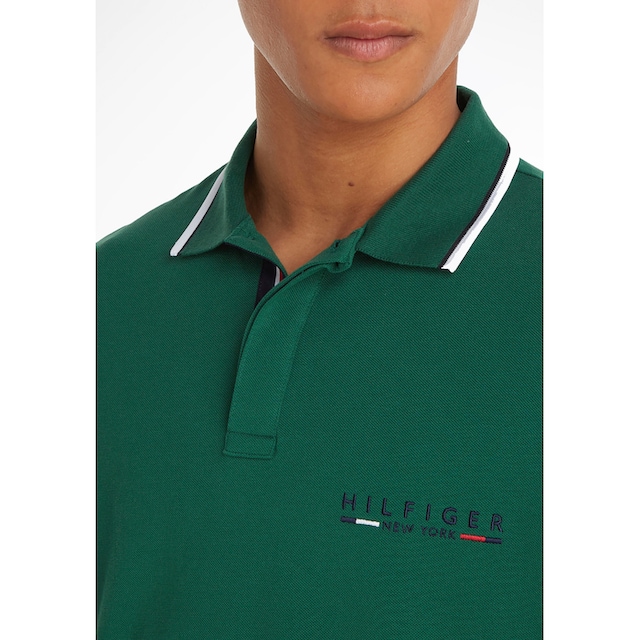 Tommy Hilfiger Poloshirt »BRAND LOVE LOGO REG POLO«, mit Logotape am Kragen  | Jelmoli-Versand Online Shop