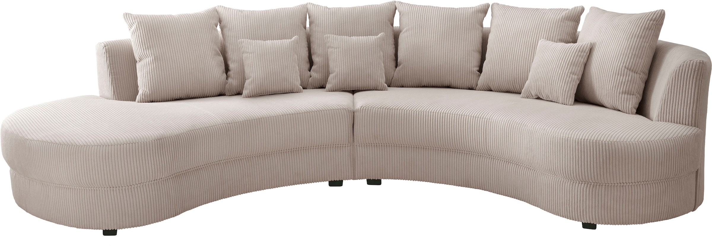 INOSIGN Ecksofa »Limoncello organische Formensprache, OTTOs Choice, L-Form«, ergonomische Form