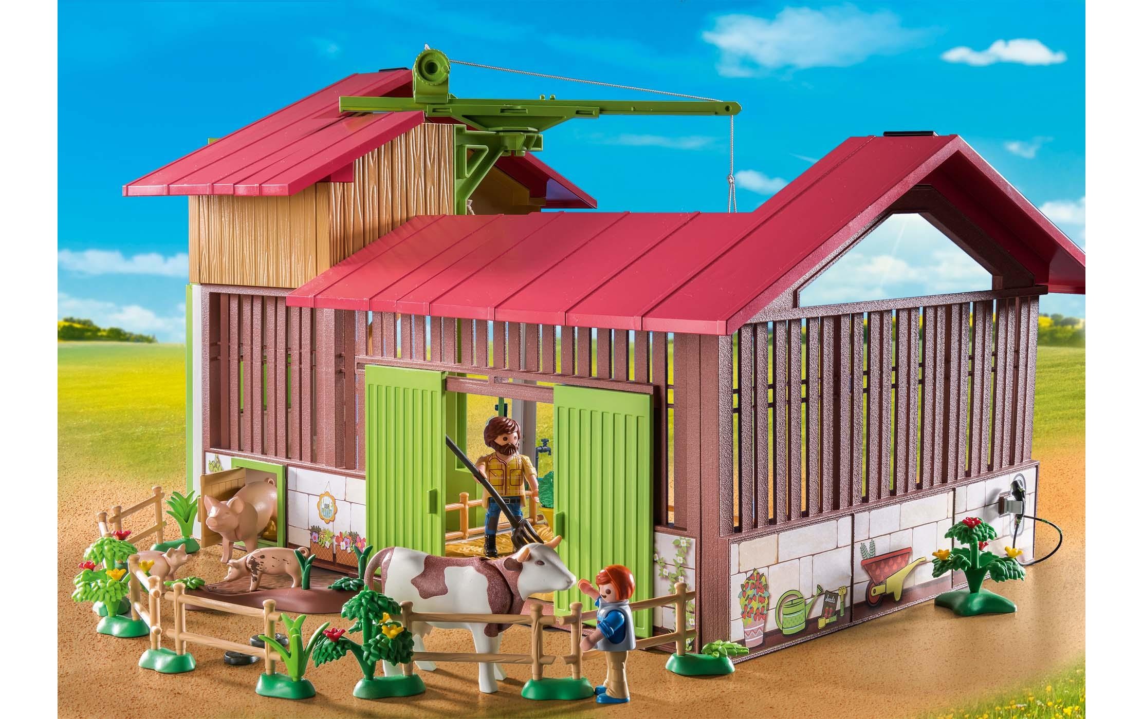 Playmobil® Spielbausteine »Country Grosser Bauernhof 71304«, (182 St.)