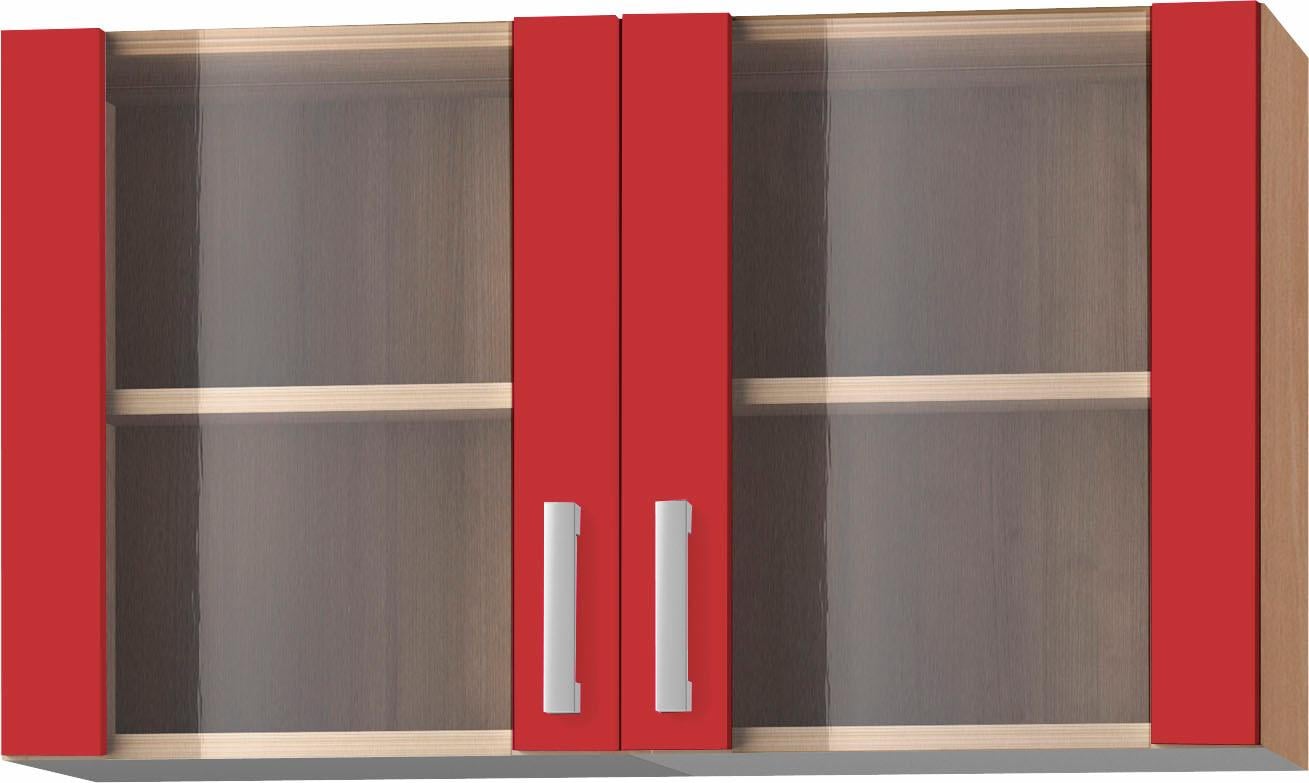 OPTIFIT Hängeschrank »Odense«, 100 cm breit, mit 2 Türen mit Grauglaseinsatz  online bestellen | Jelmoli-Versand