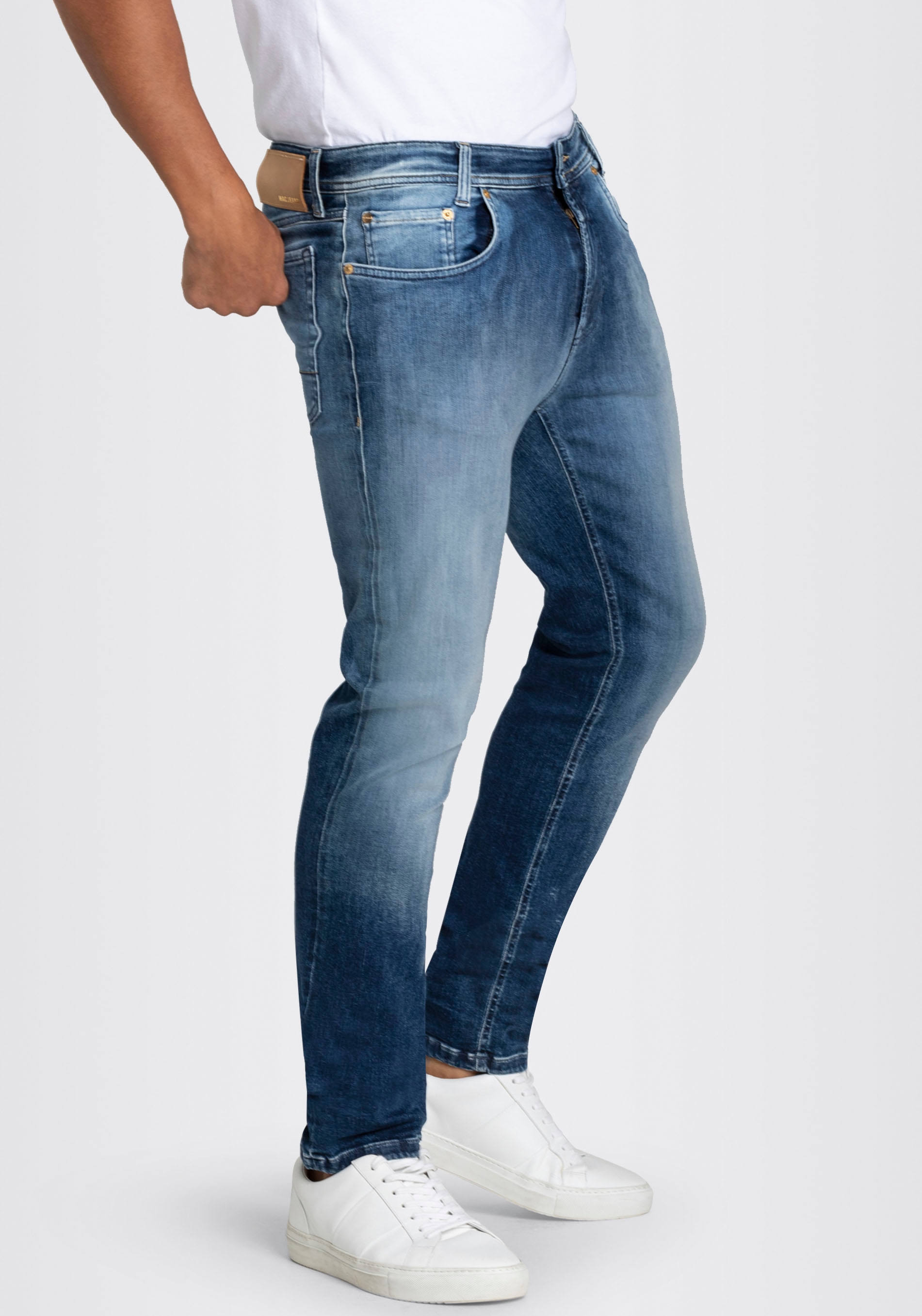 MAC Straight-Jeans »Flexx-Driver«, Jelmoli-Versand elastisch online kaufen | super