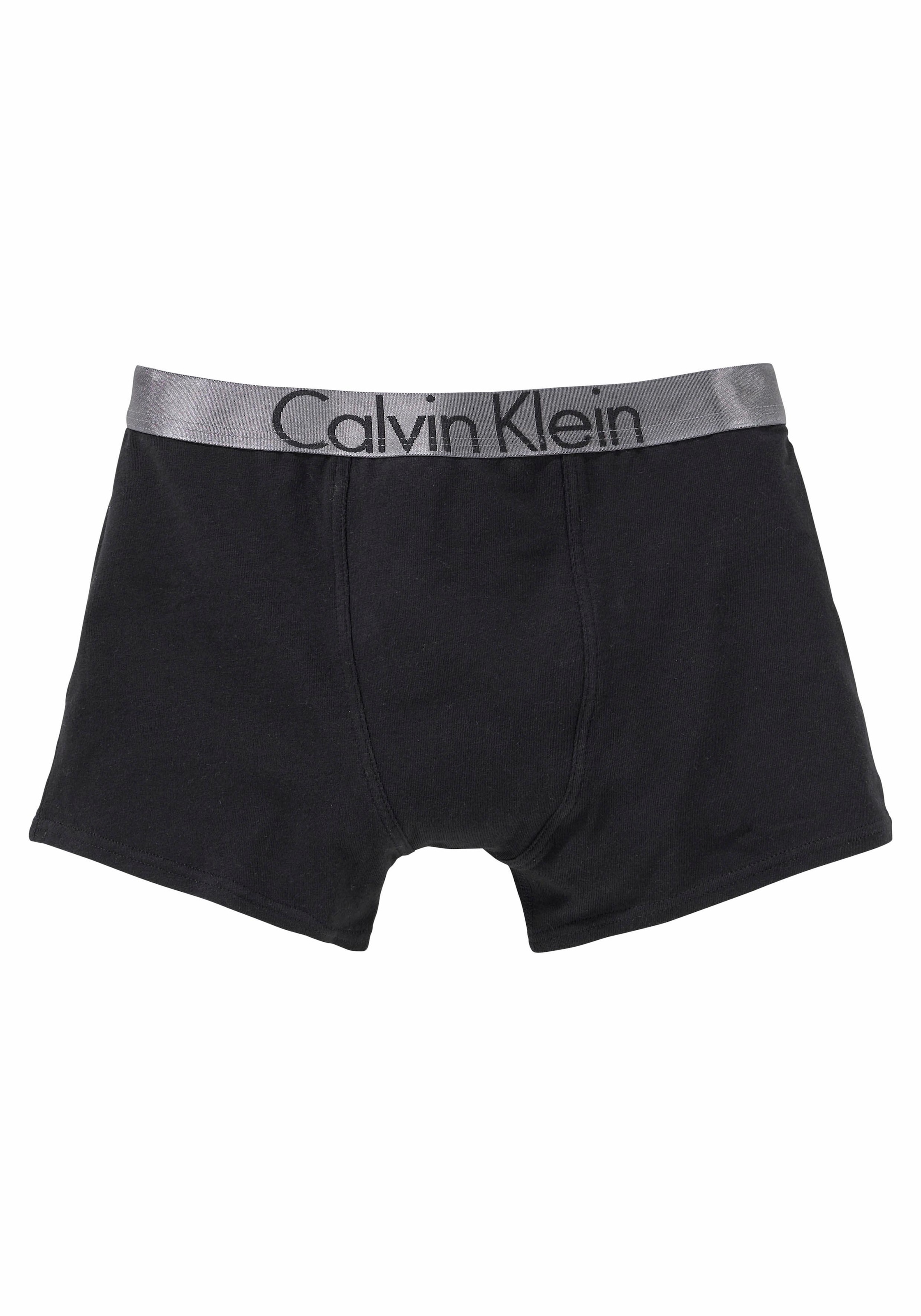 ✵ Calvin Klein Boxer, (2 St.), Kinder Kids Junior MiniMe,mit silberfarbenen  Bund günstig ordern | Jelmoli-Versand