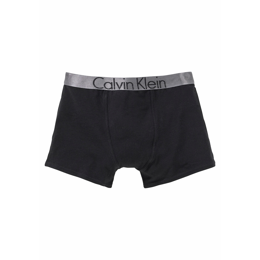 Calvin Klein Underwear Boxer, (2 St.), Kinder Kids Junior MiniMe,mit silberfarbenen Bund