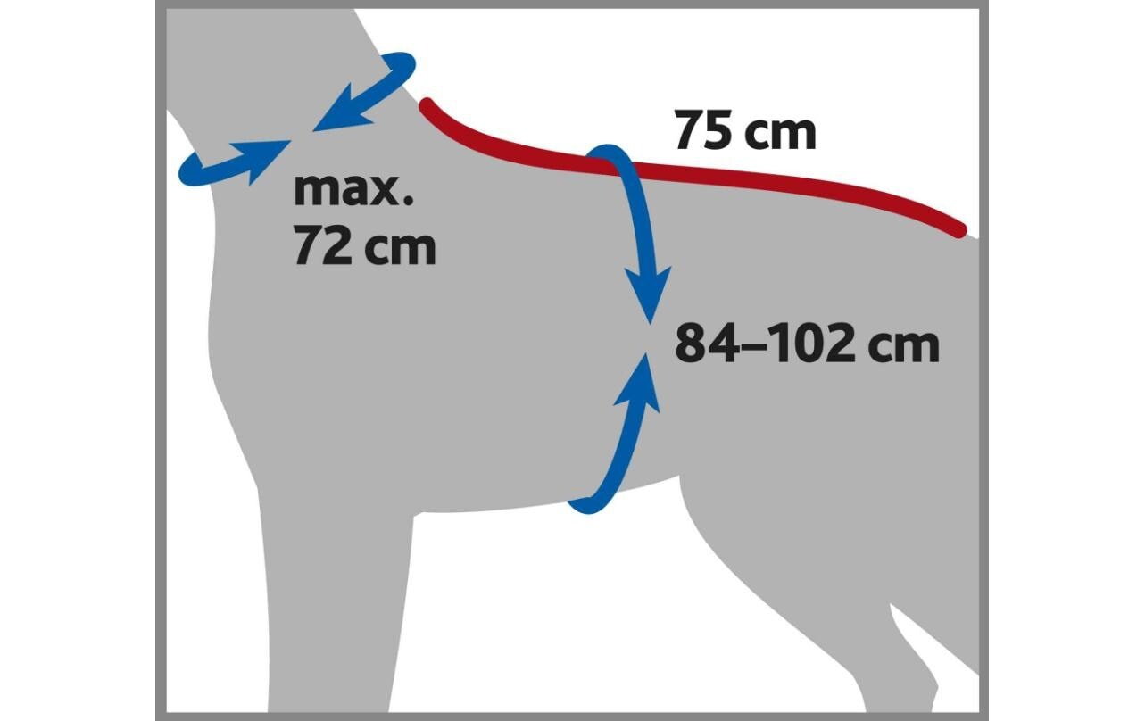 TRIXIE Hundebademantel »Trixie Bademantel Frottee«, Polyester-Baumwolle