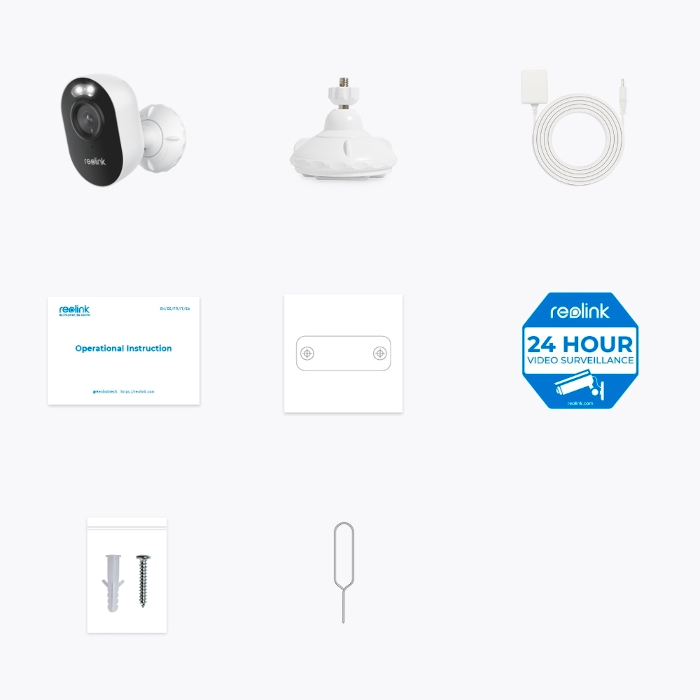 Reolink Überwachungskamera »Lumus Series E430 WiFi-Outdoor«, Aussenbereich-Innenbereich, (Set, 2x E430)