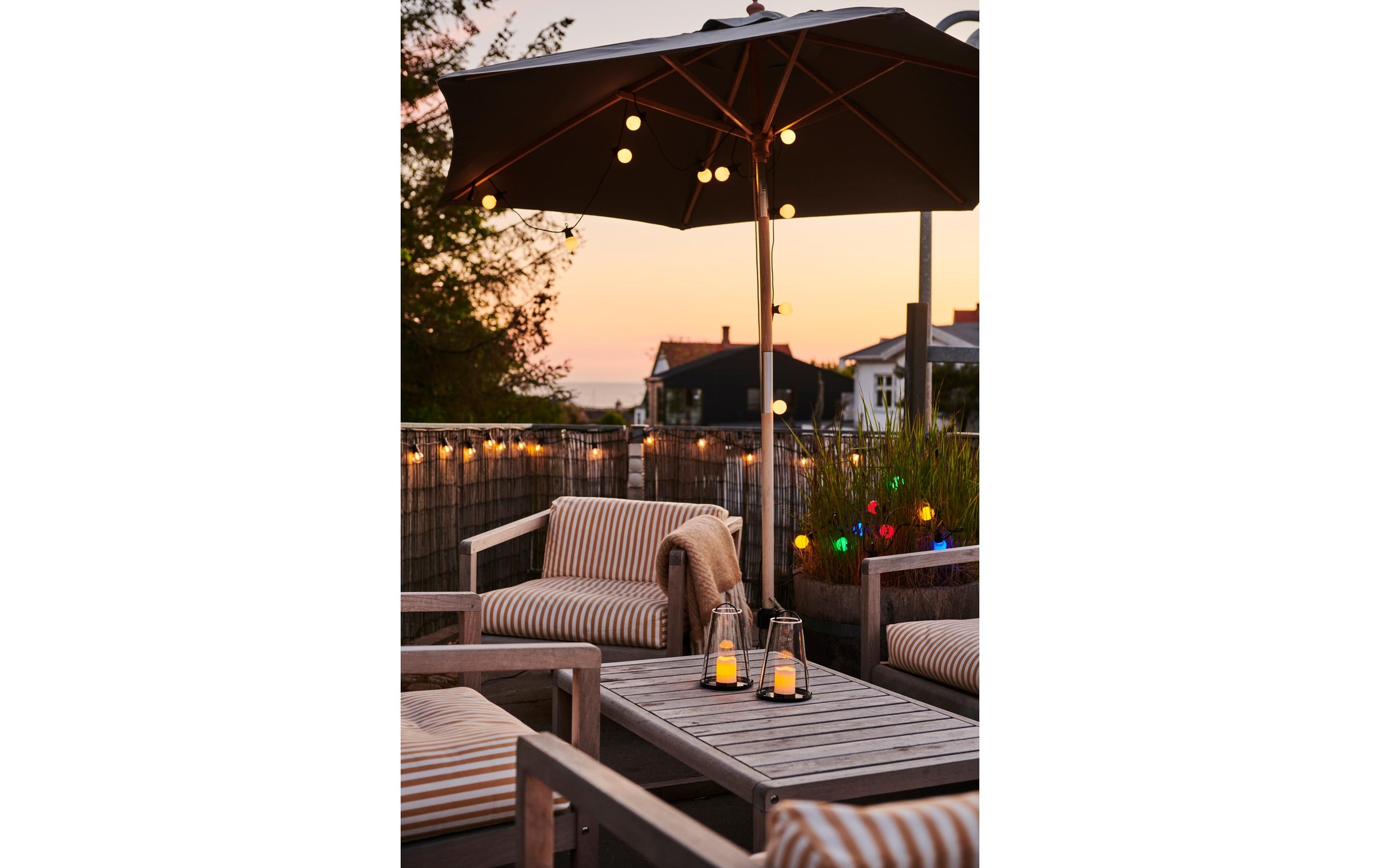 Sirius LED-Lichterkette »LED Lichterkette Lucas Solar, farbig«, 10 St.-flammig
