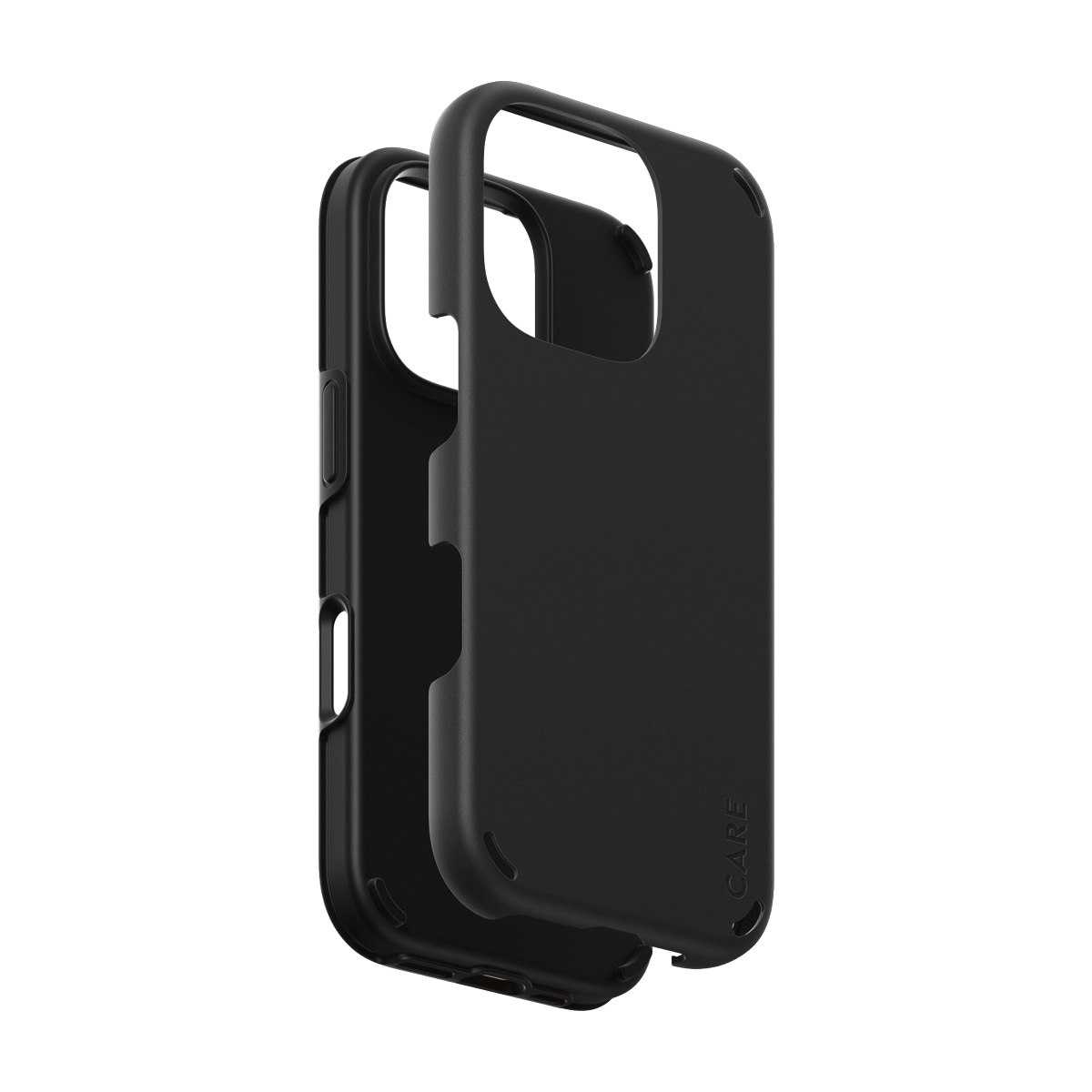 CARE by PanzerGlass Handyhülle »Double Defence Case für Apple iPhone 16 Pro«, Backcover, Schutzhülle, Handyschutzhülle, Case, Schutzcase, stossfest
