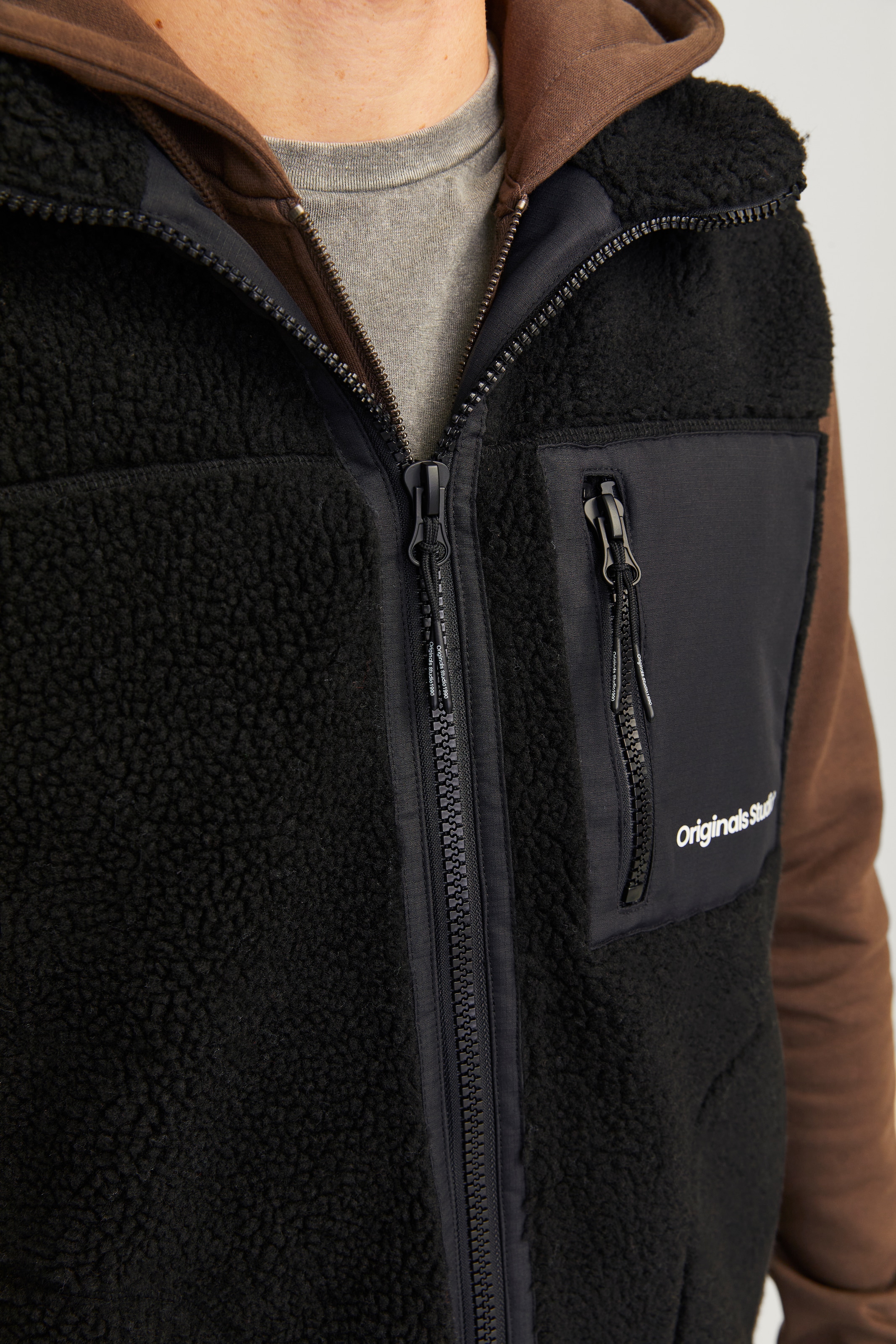 Jack & Jones Steppweste »JORVESTERBRO TEDDY BODYWARMER AW24 NOOS«