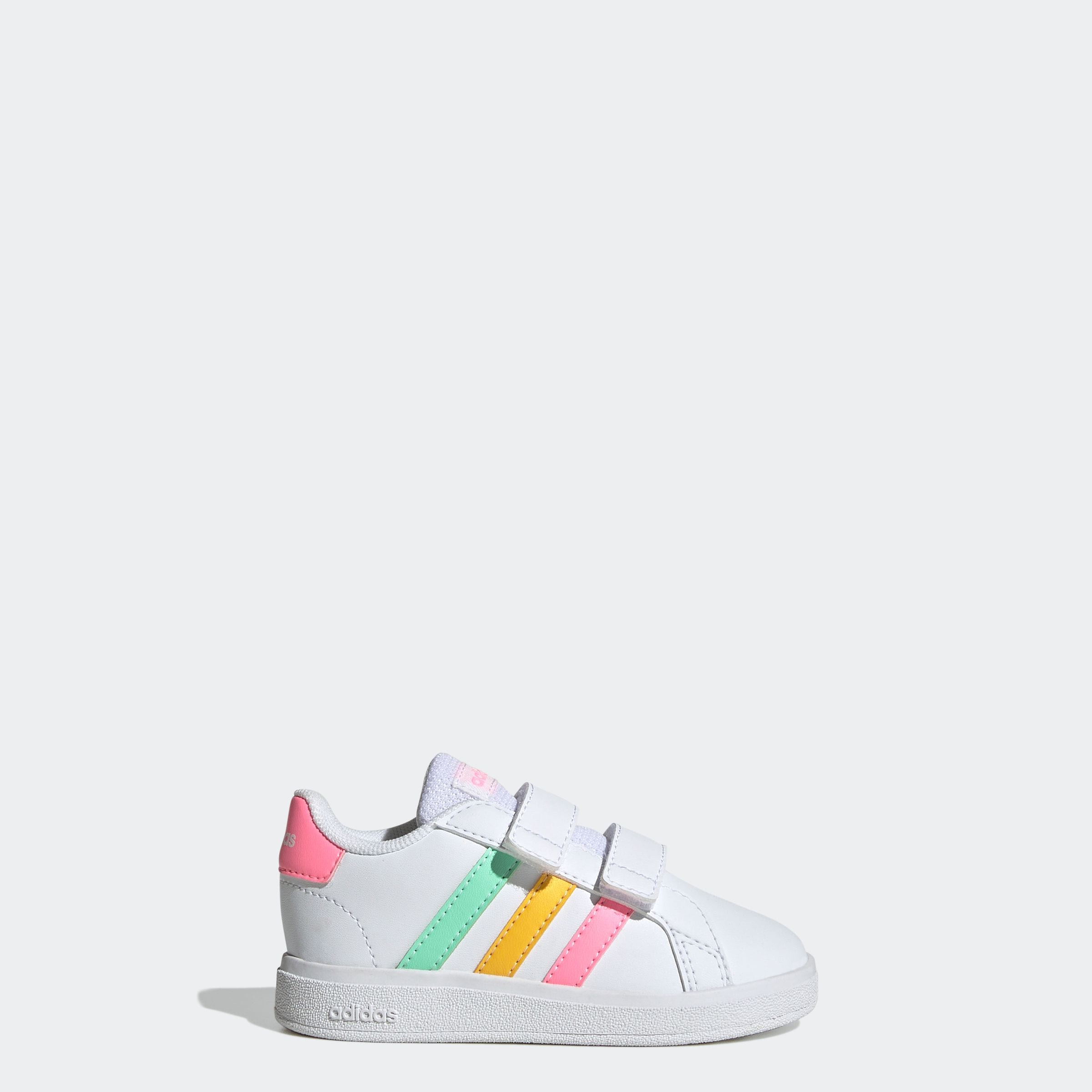 adidas Sportswear Sneaker »GRAND COURT LIFESTYLE HOOK AND LOOP«, für Kinder, Design auf den Spuren des adidas Superstar