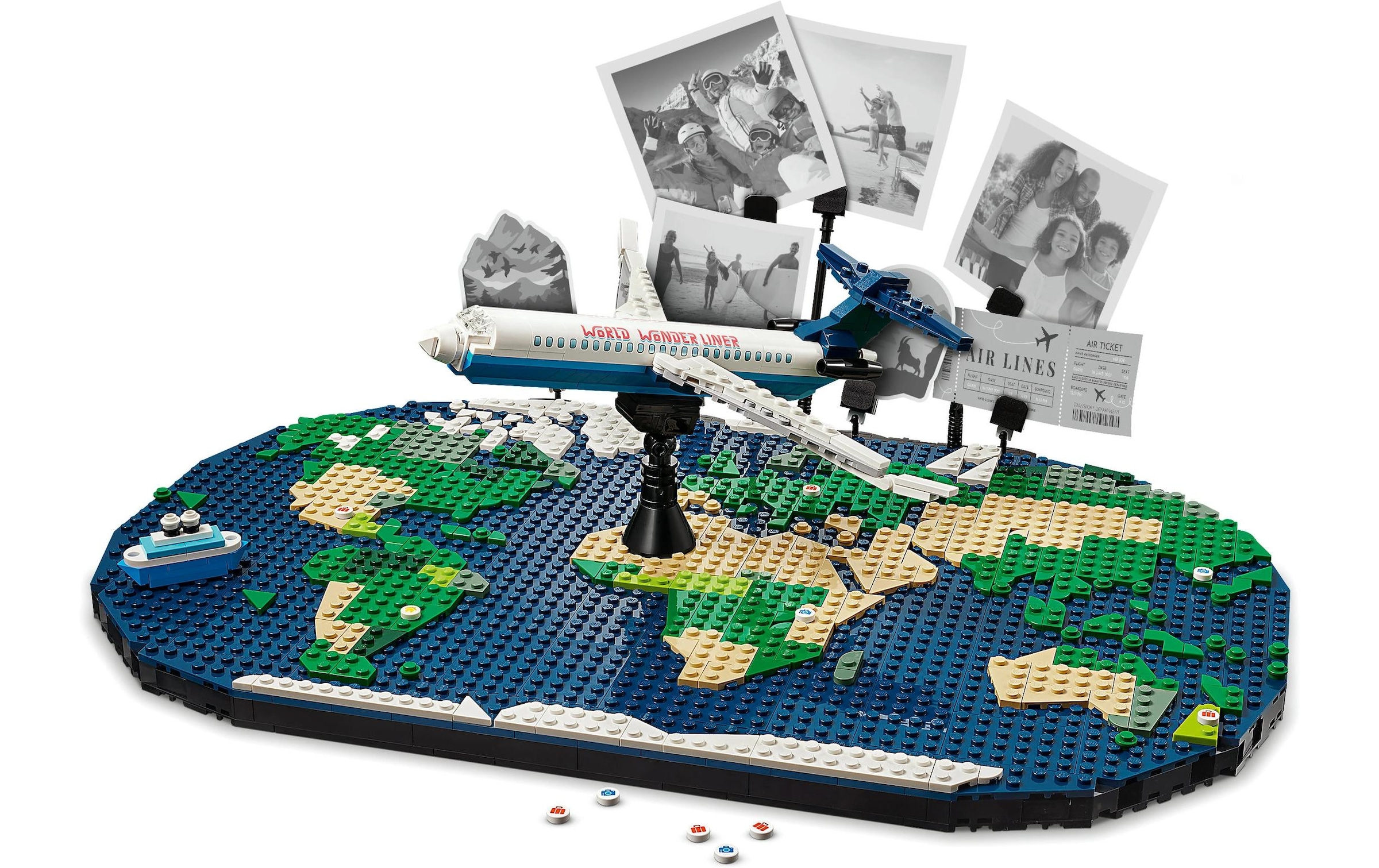 LEGO® Spielbausteine »Set Reiseerinnerungen 41838«, (1231 St.)