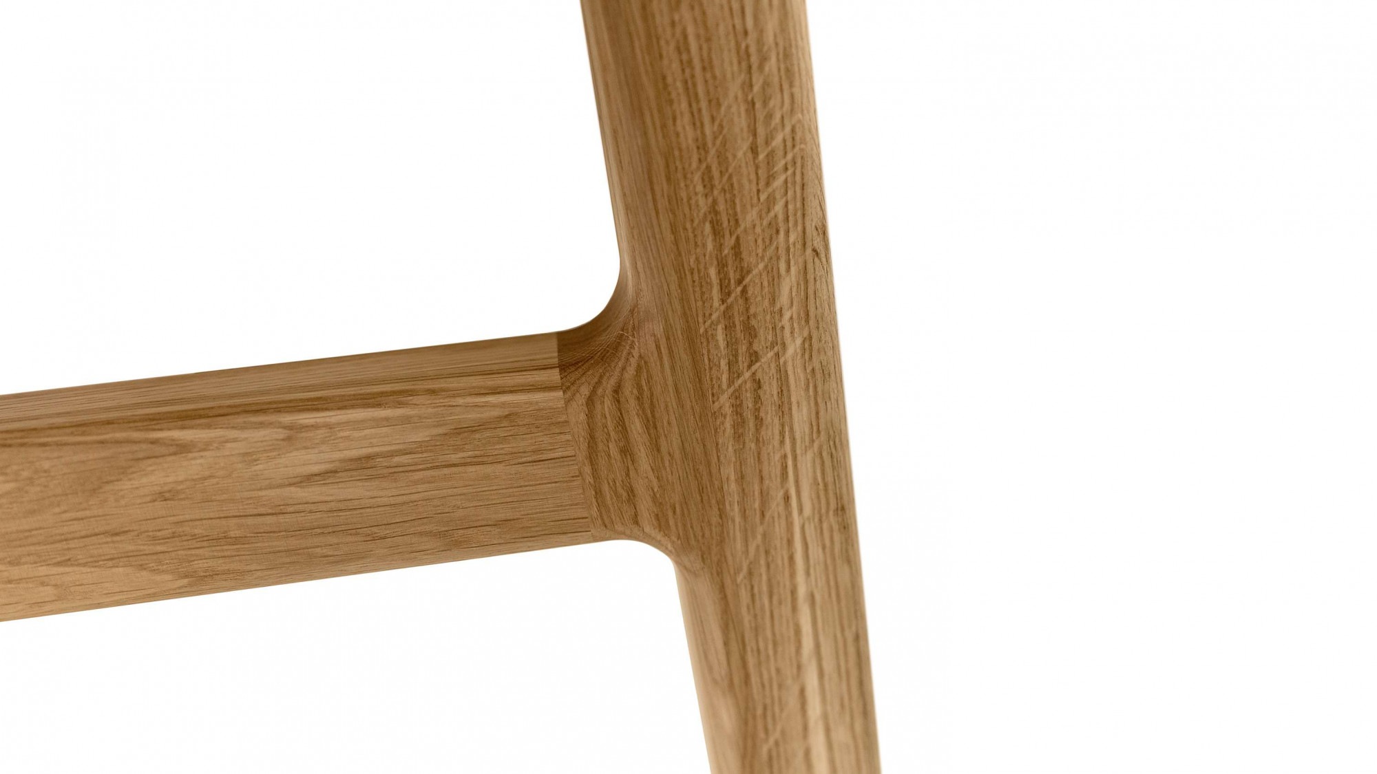 Woodman Esstisch »Curved«, Scandi Design, Breite 180 cm, ausziehbar auf 220 cm, FSC®-zertifiziert