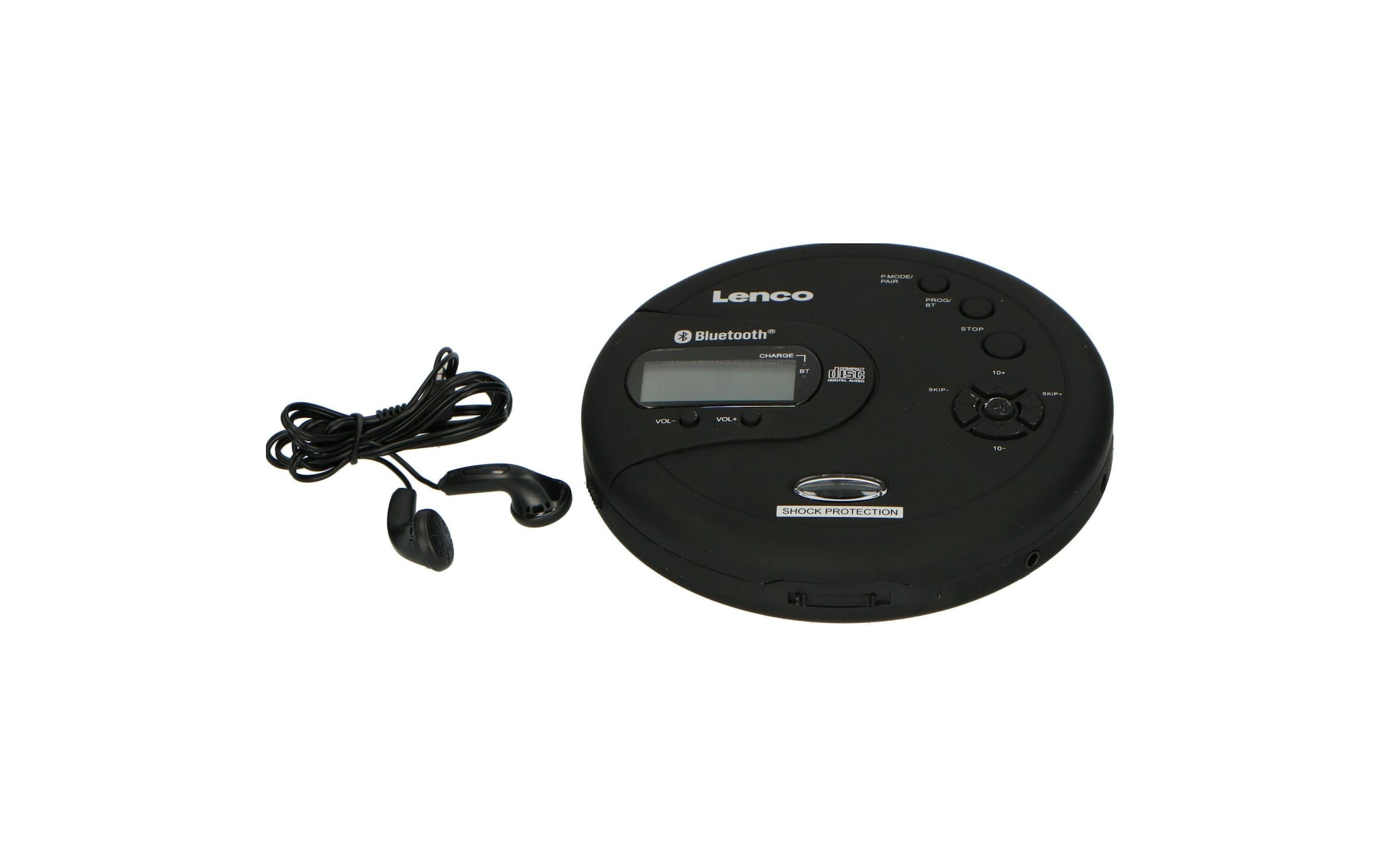 Lenco tragbarer CD-Player »CD-300, CD / MP3 Player, BT, schwarz«