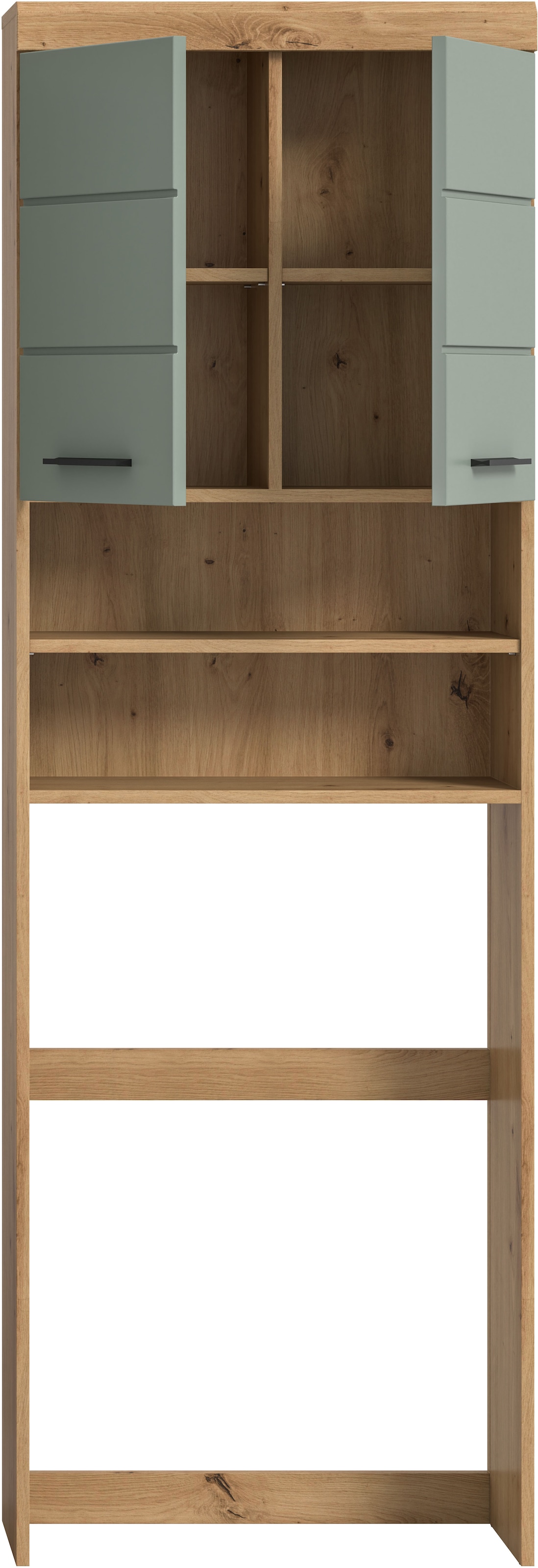INOSIGN Waschmaschinenumbauschrank »SIENA, Breite 63cm, für Waschmaschine & Trockner, 2 Türen, MDF-Front«, (TOPSELLER!), in verschiedenen Farben, Überbauschrank, Umbauschrank, Badschrank