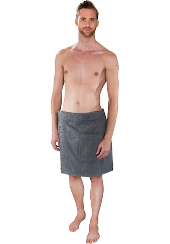 Wewo fashion Kilt »9535«, (1 St.), Saunakilt für Herren, mit aufgesetzter Tasche &... kaufen