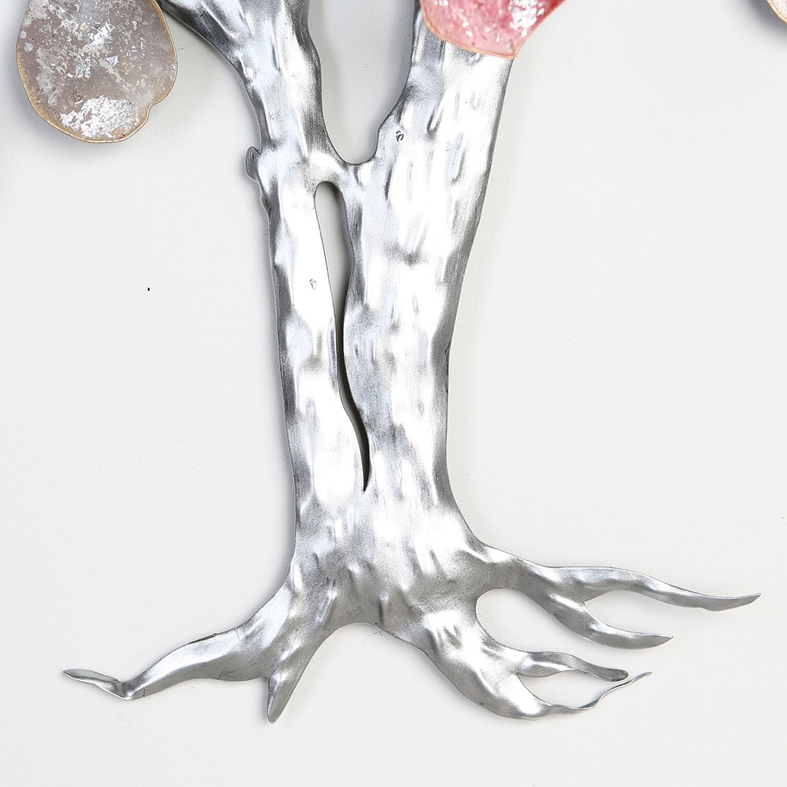 GILDE Wanddekoobjekt »Wandrelief Love Tree, rottöne/silber«, online bestellen | klassisch, Jelmoli-Versand Metall