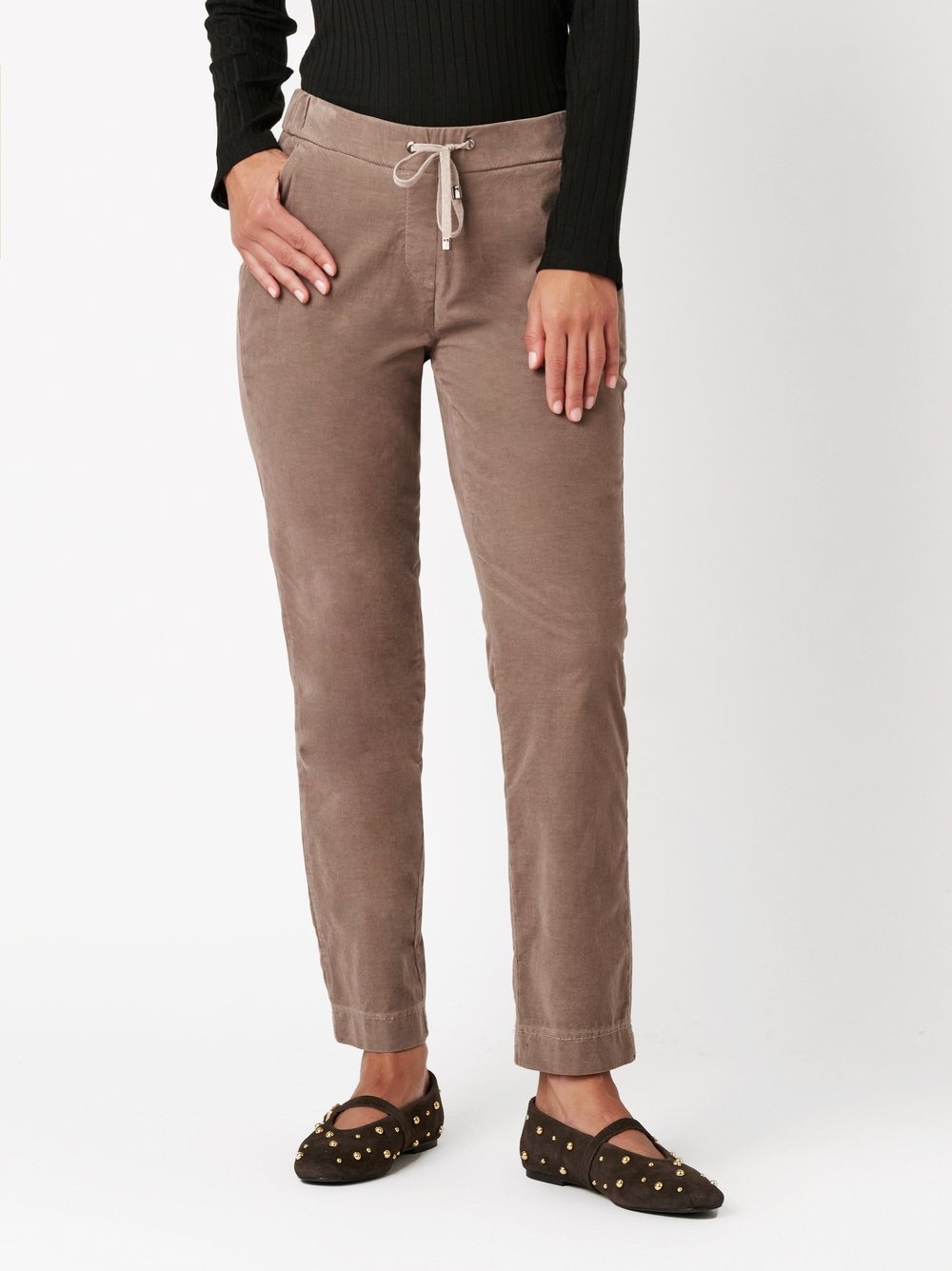 TONI Schlupfhose »Sue Ankle« Soft-Touch Babycord