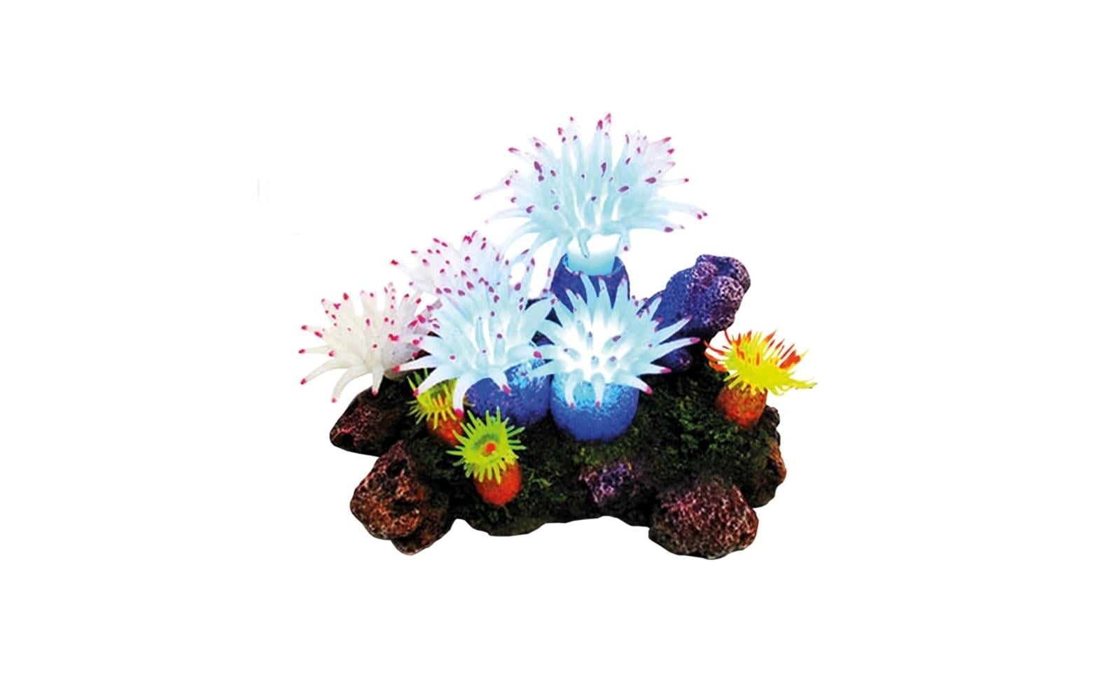 Aquariendeko »Aplysina mit Pflanzen LED 45428 x 12 x 11 cm«