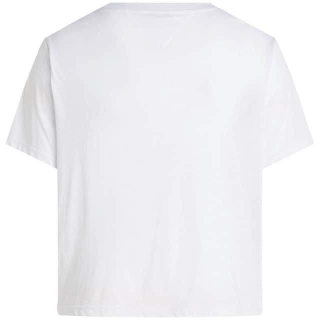 Tommy Jeans Curve T-Shirt »TJW CRV REG ESSENTIAL LOGO 1 SS«, PLUS SIZE  CURVE,mit Tommy Jeans Schriftzug online kaufen | Jelmoli-Versand