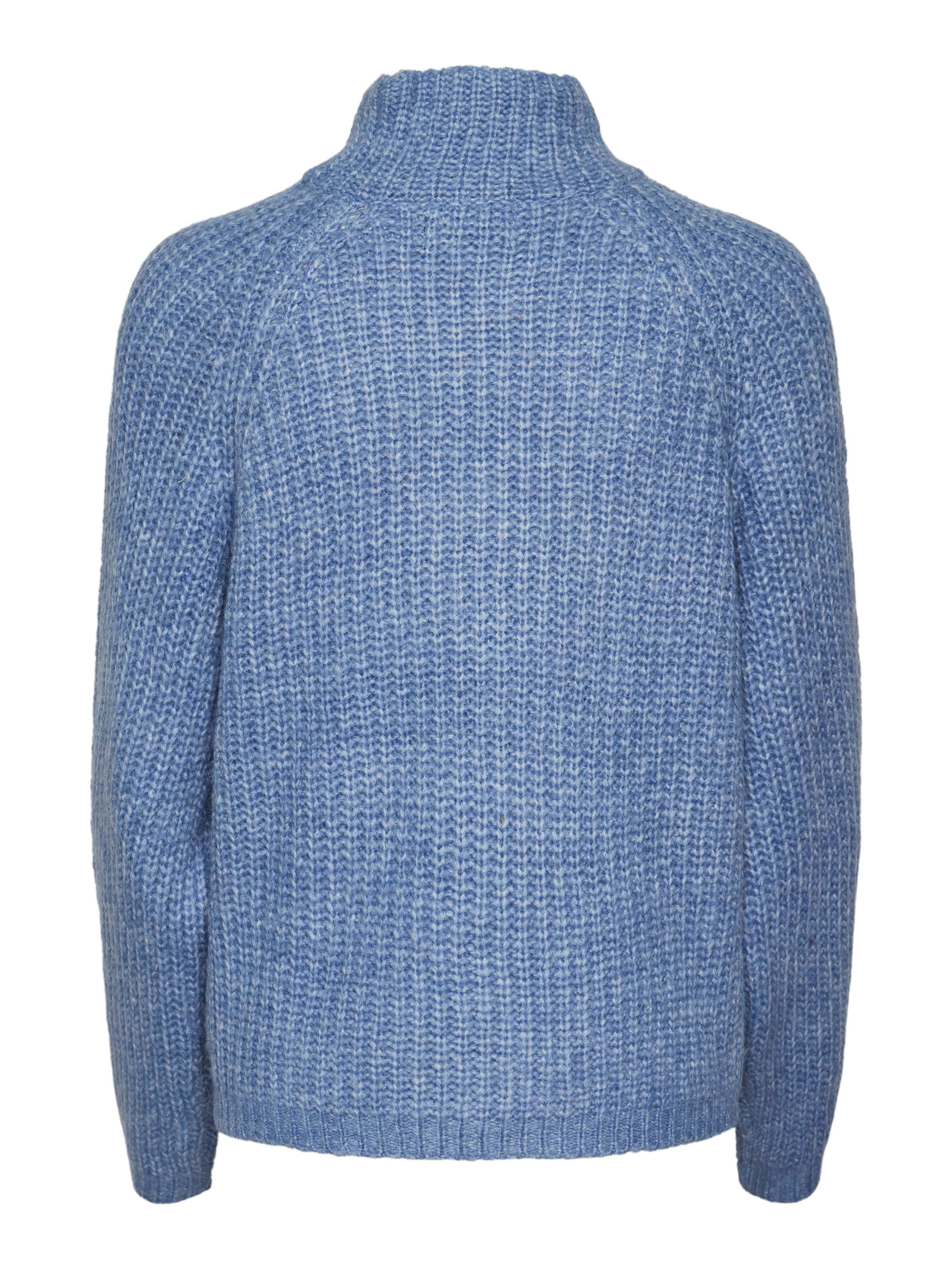 pieces Strickpullover »PCNELL LS HIGH NECK KNIT NOOS«