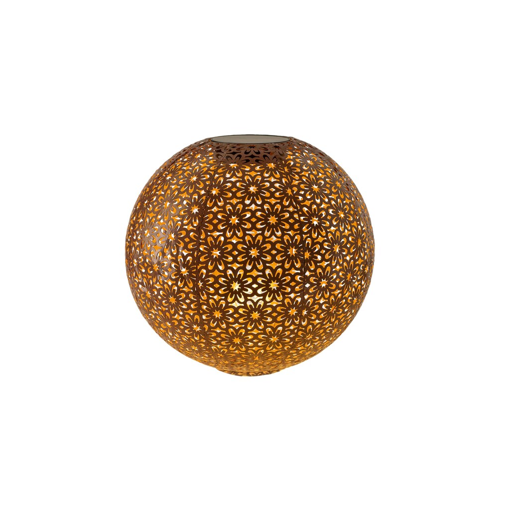 STT LED Gartenleuchte »Ball Solar Antic 40 cm Terracotta«