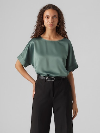 Vero Moda Shirtbluse »VMMERLE 2/4 O-NECK WVN GA NOOS« kaufen | jelmoli-shop.ch