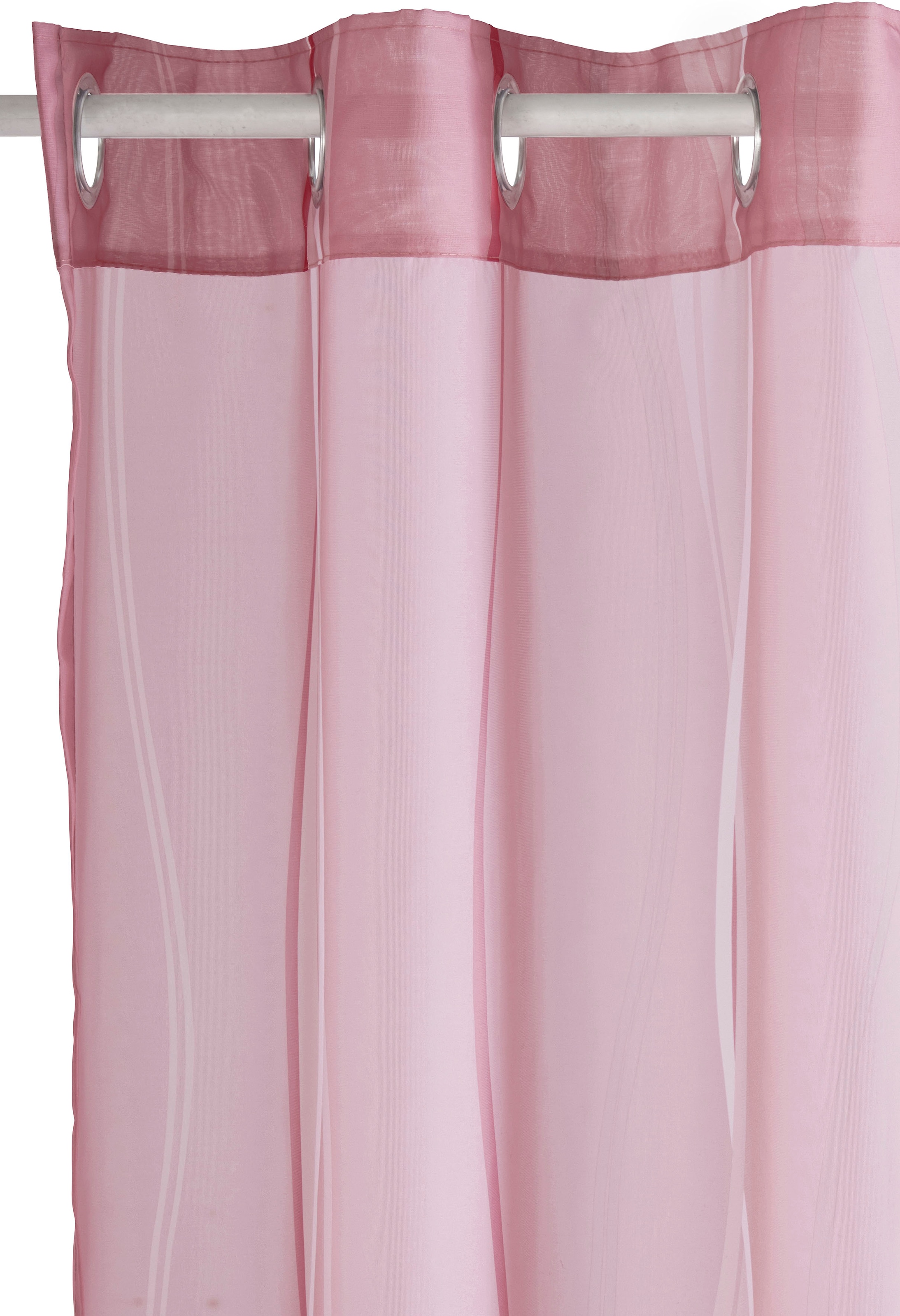 my home Gardine »Dimona«, (2 St.), 2er-Set, transparent, Voile, Polyester  online bestellen | Jelmoli-Versand