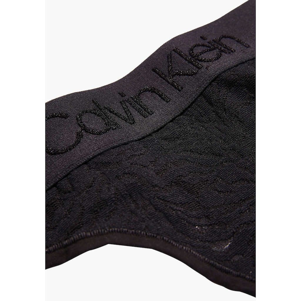 Calvin Klein Underwear Tanga »THONG«, mit Logobund