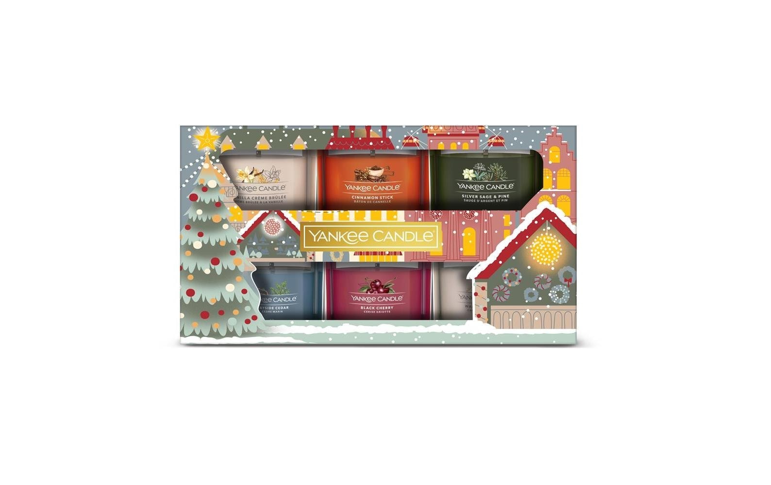 Duftkerze »Yankee Candle Signature Passport to the Holidays 6 Filled Votive«