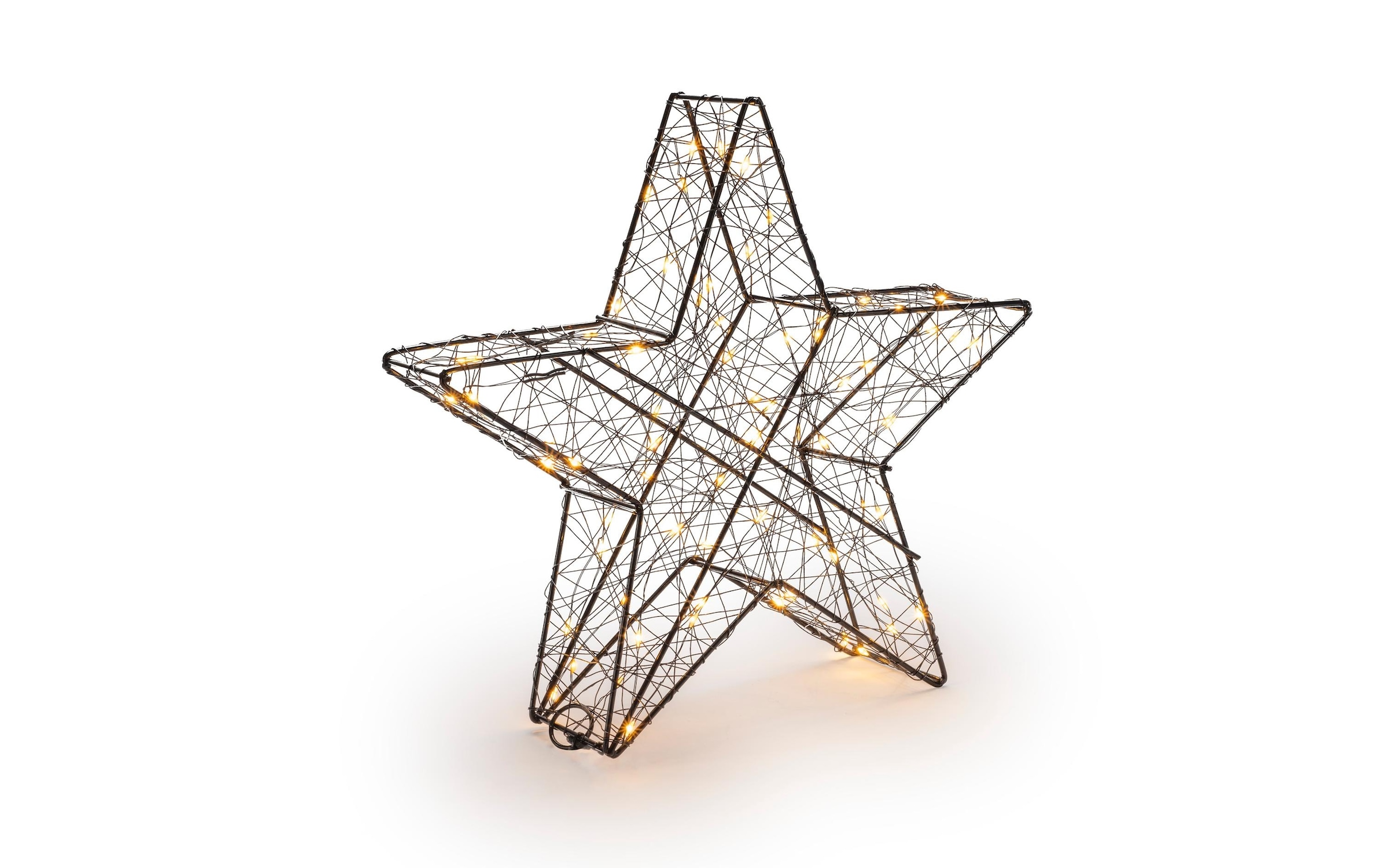 Creativ light LED Dekolicht »Draht-Stern«, mit 30 LED | Boutique en ligne  Jelmoli-Versand