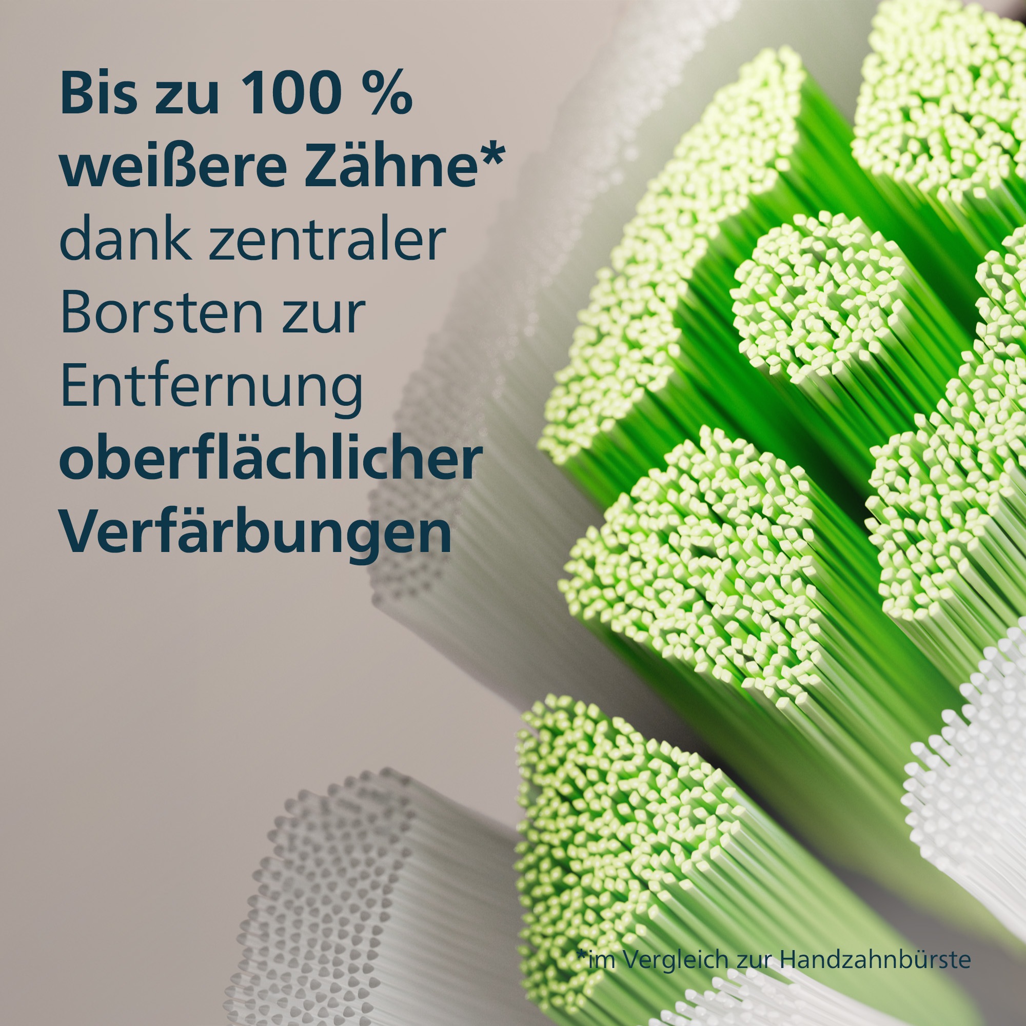 Philips Sonicare Aufsteckbürsten »W2 Optimal White«, für weissere Zähne, für jedes Sonicare Handstück