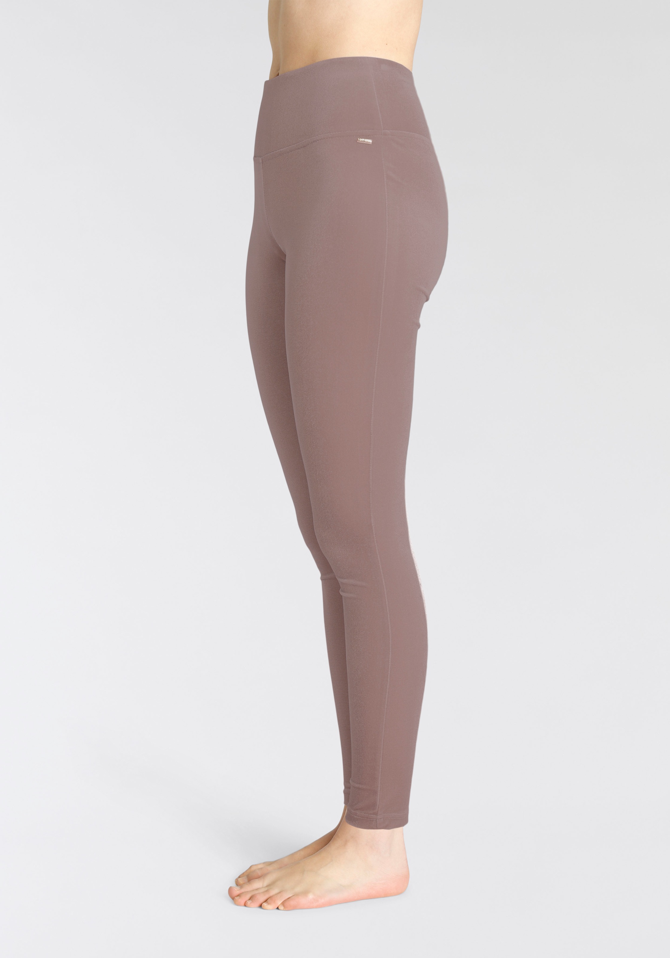 LASCANA Leggings, in weicher, elastischer Samtoptik