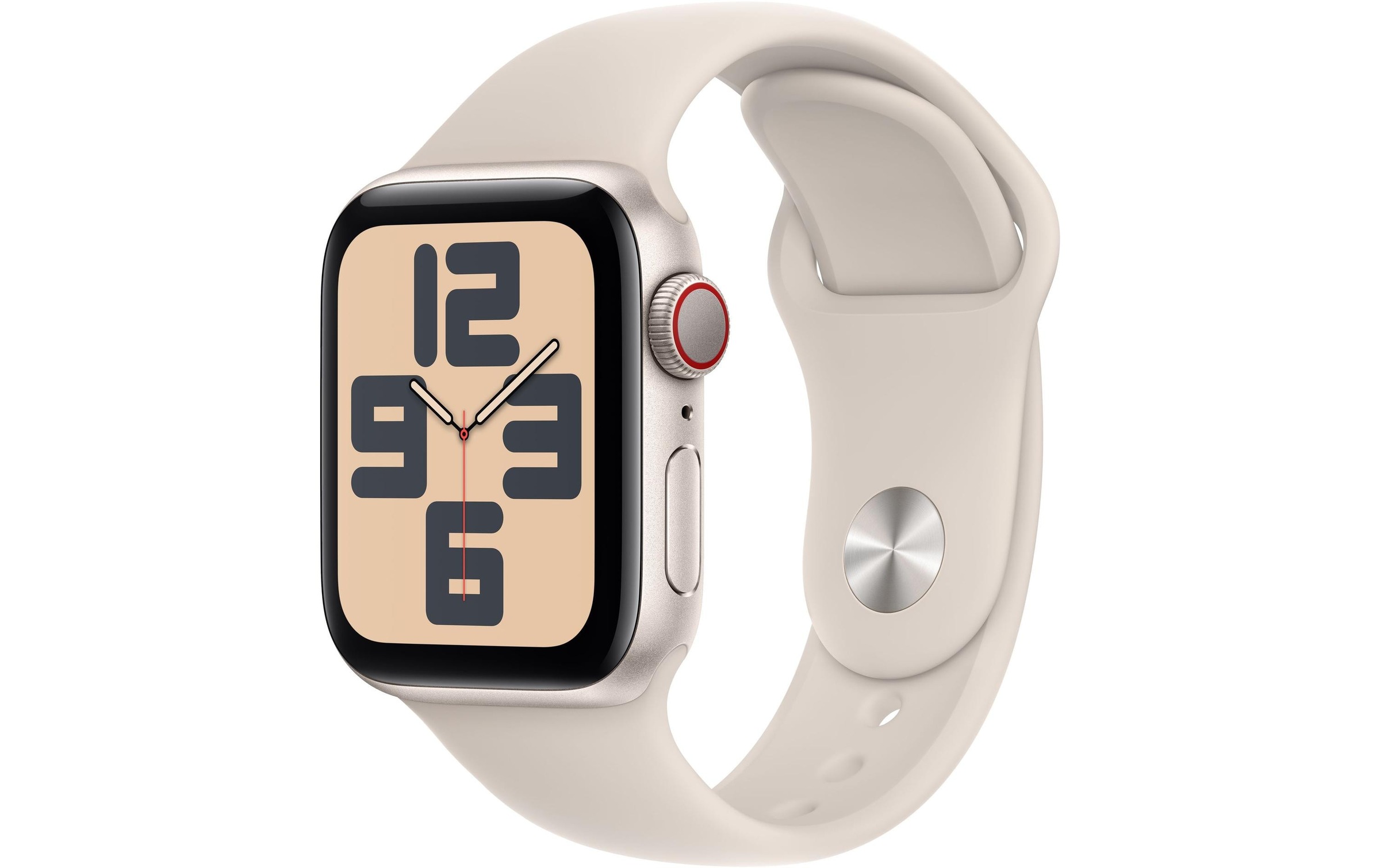 Apple Smartwatch »SE GPS, Aluminum mit Sportarmband«, 32 GB
