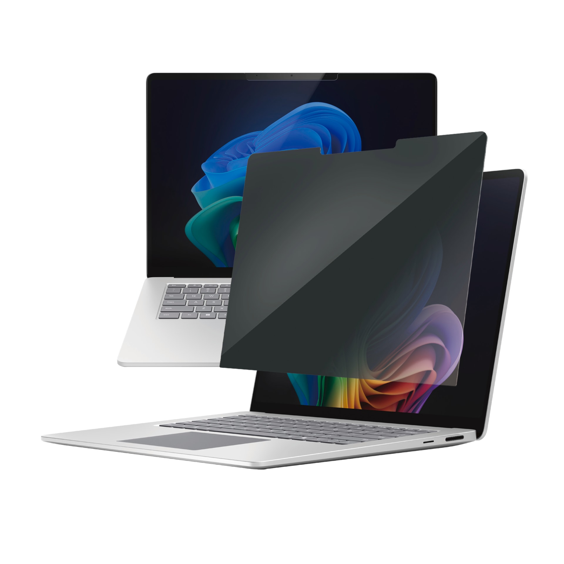 CARE by PanzerGlass Displayschutzfolie »Privacy Filter Screen Protector«, für Microsoft Laptop 15 7th Edition, Displayschutz, Schutzfolie, Blickschutz, kratz- & stossfest