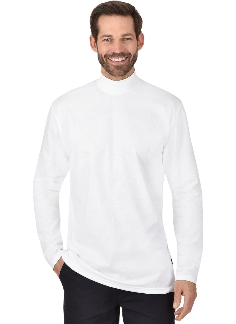 Trigema Longsleeve »TRIGEMA Langarm Shirt | Jelmoli-Versand mit Stehkragen« shoppen online