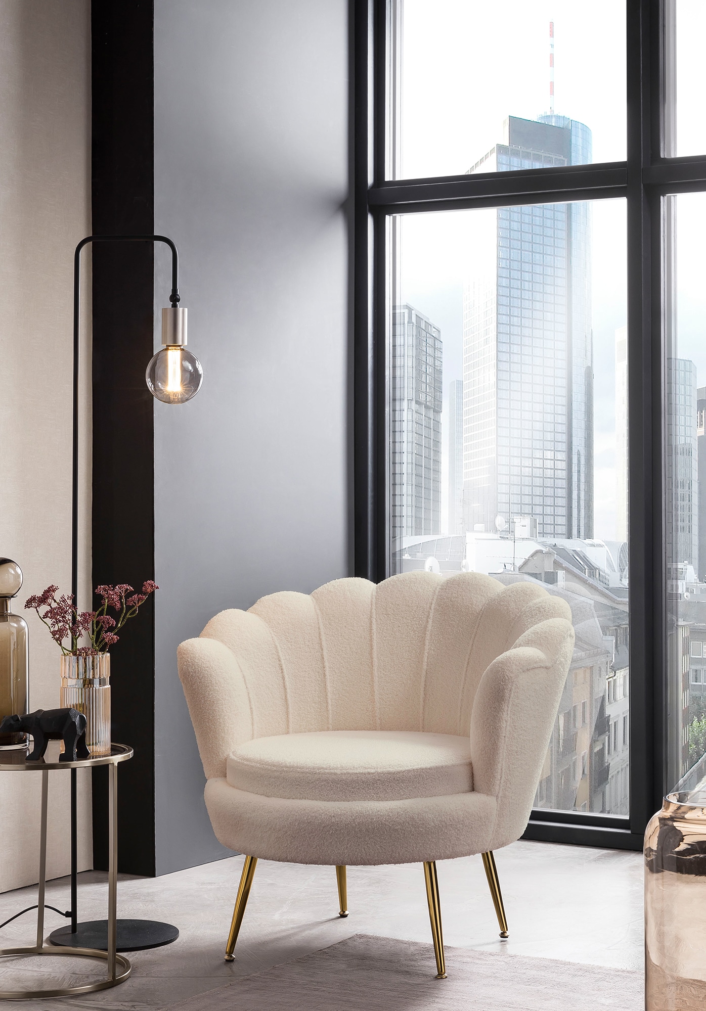 SalesFever Loungesessel, extravagantes Muscheldesign Jelmoli-Versand kaufen | online